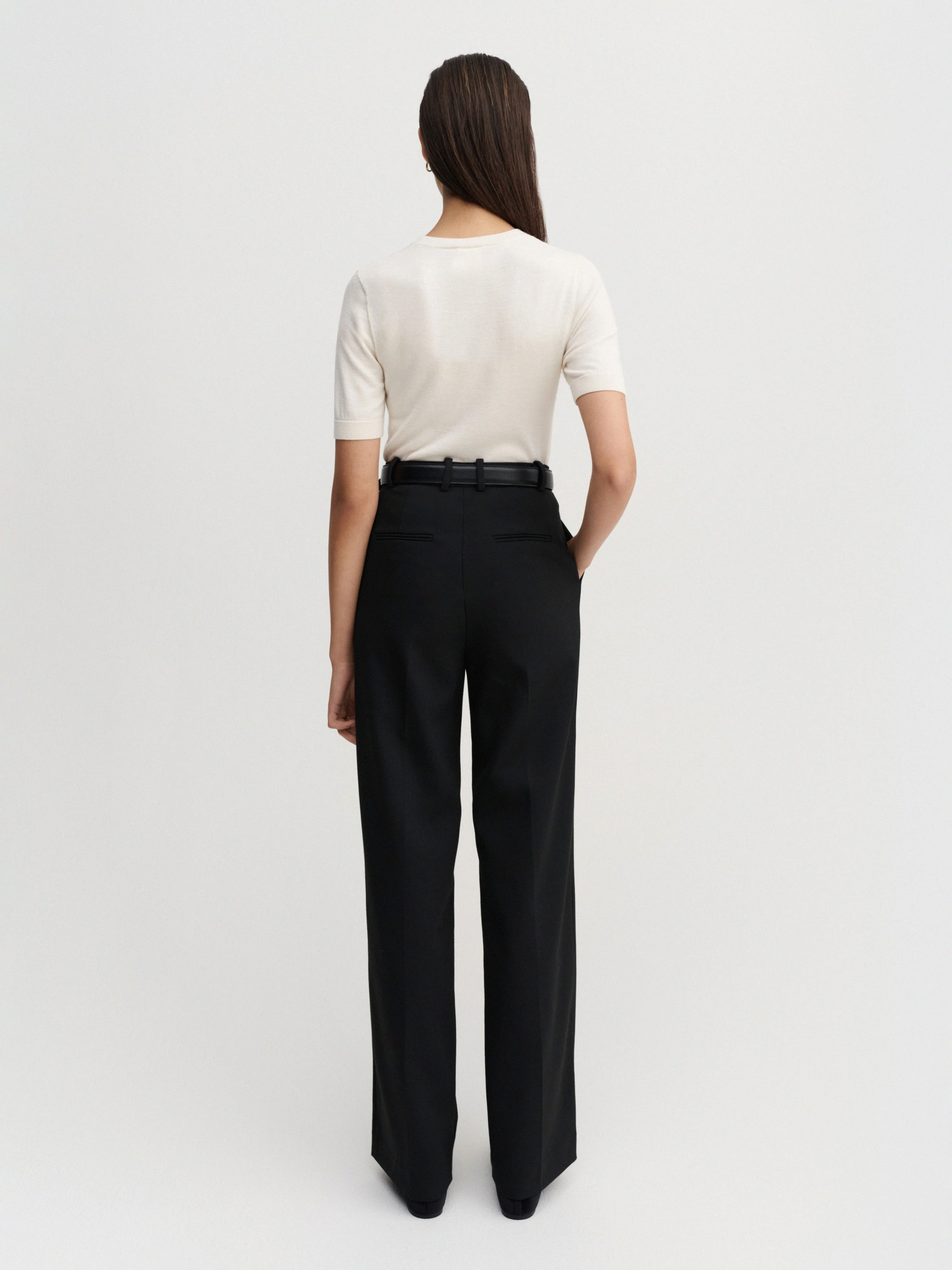 Amel Tailored Trousers, black - Image 3