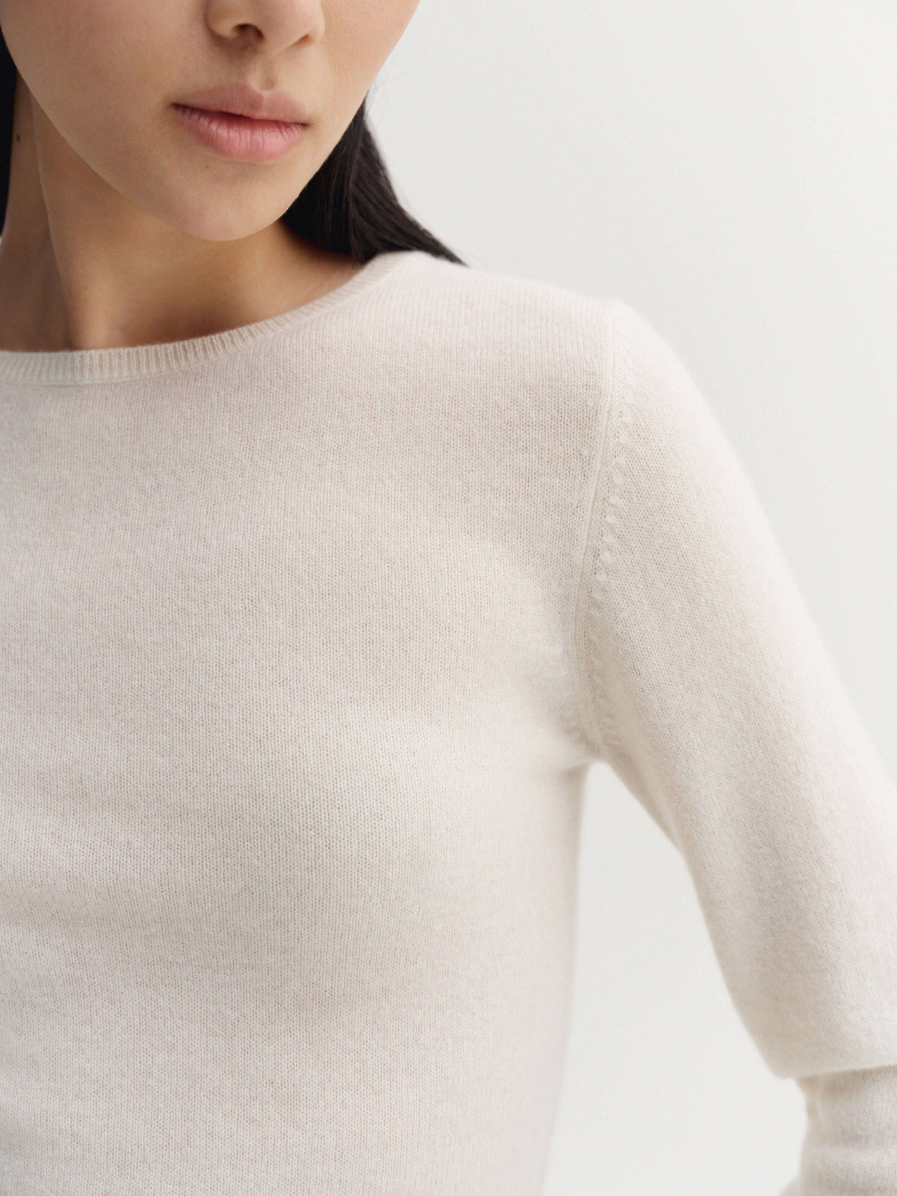 Awa Crewneck Sweater, cream - Image 3