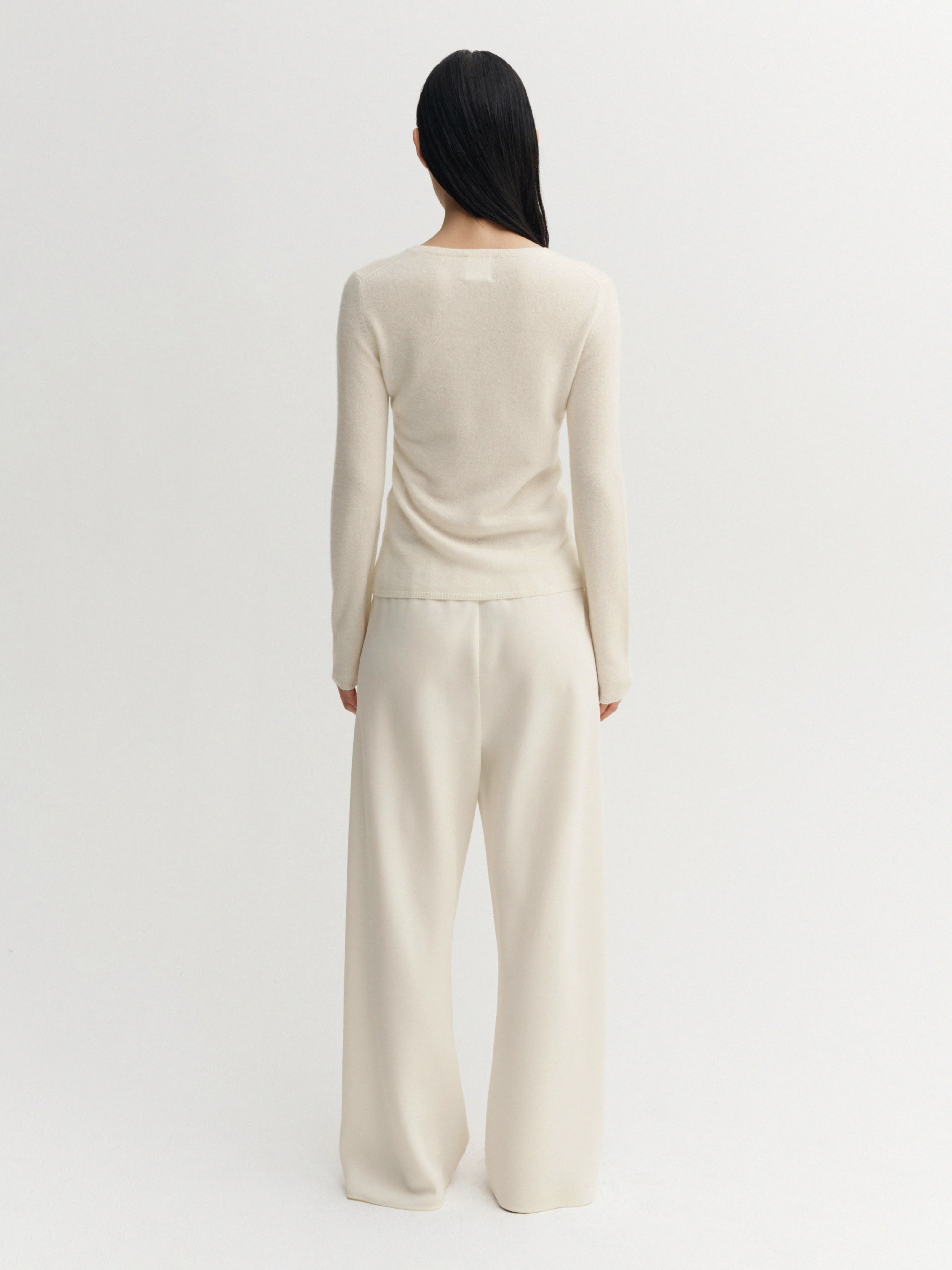 Awa Crewneck Sweater, cream - Image 4