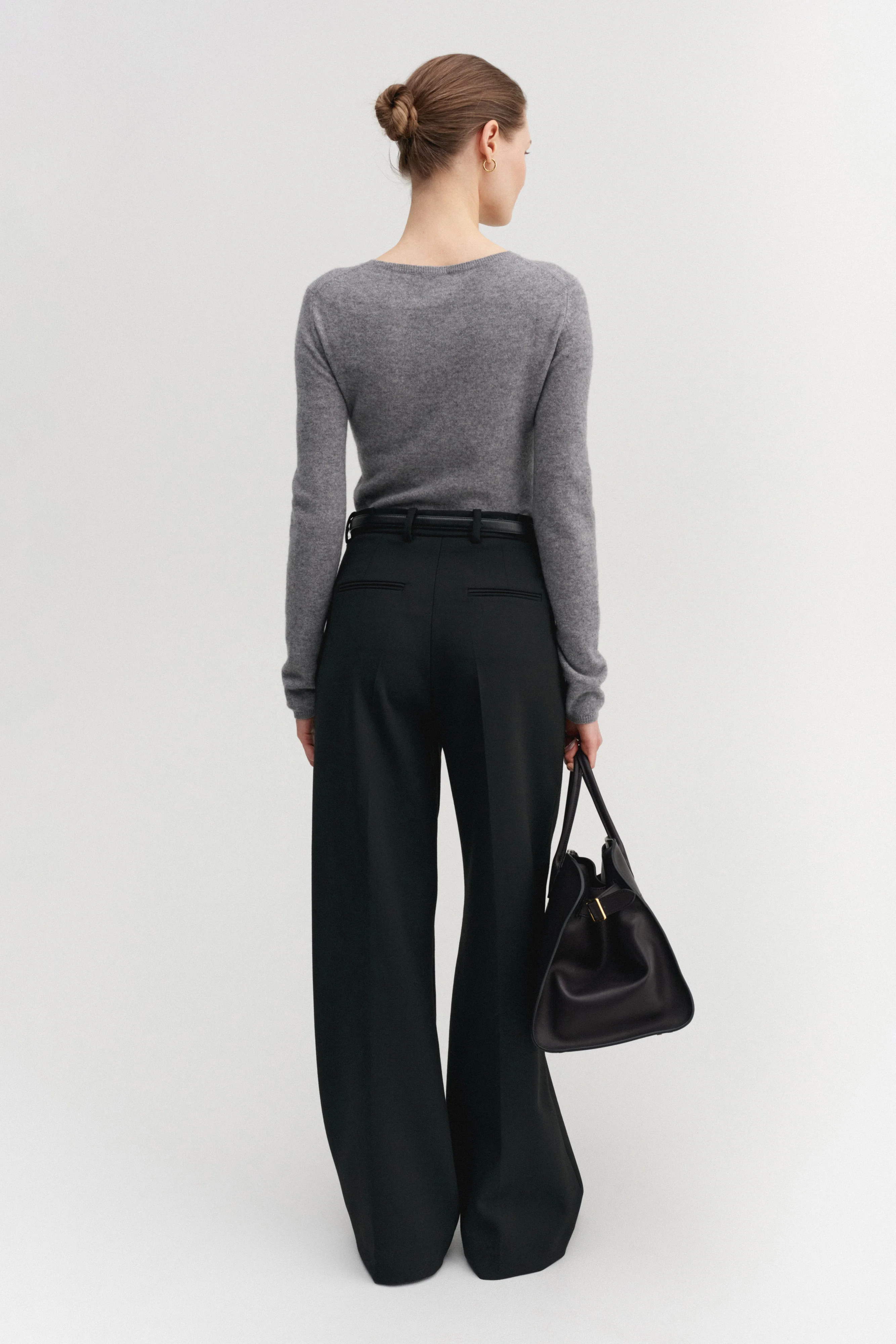 Awa Crewneck Sweater, grey - Image 3