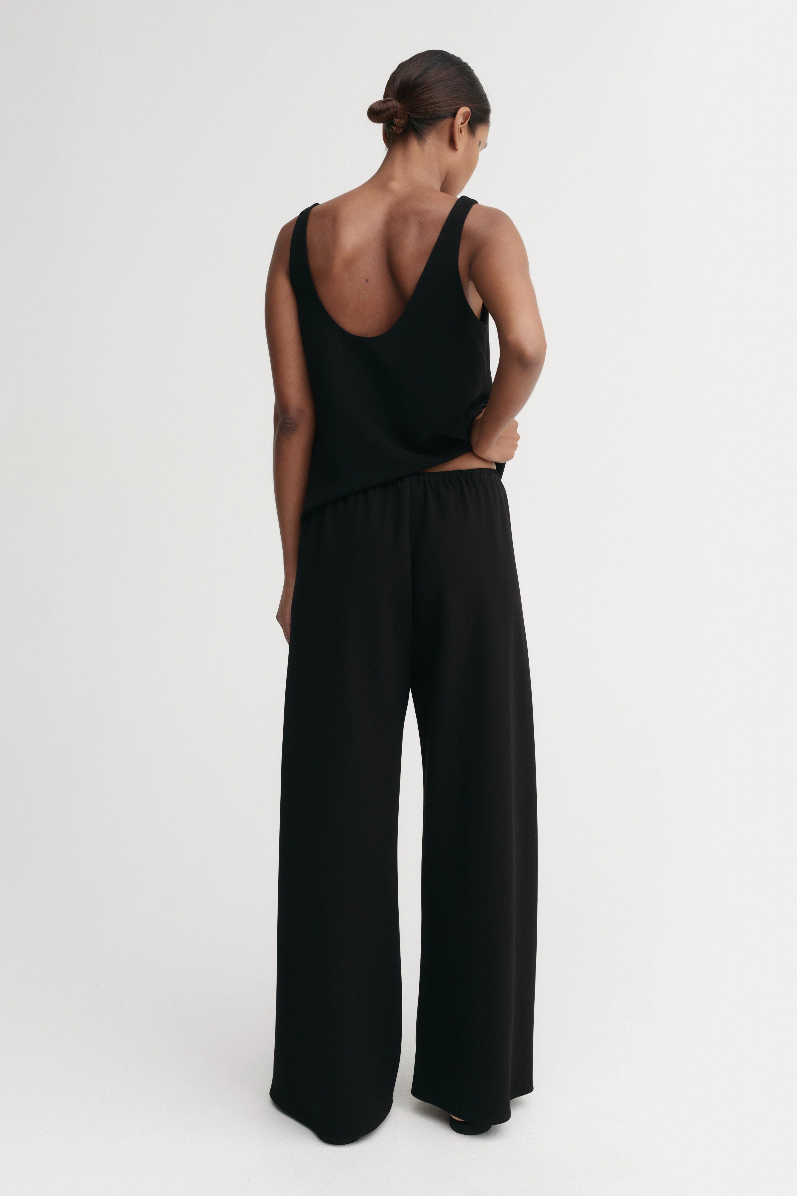 Bea Crepe Pants, black - Image 4