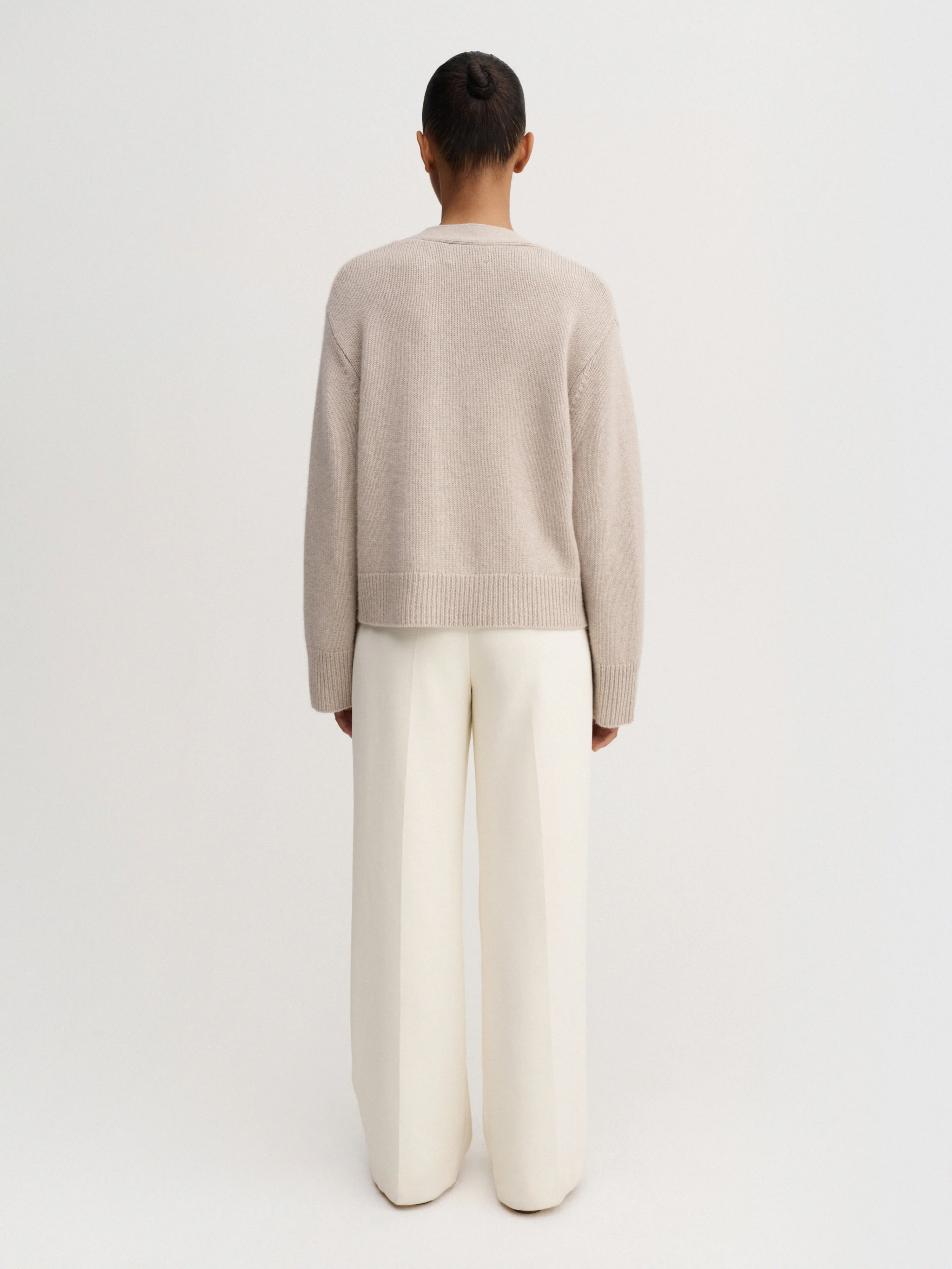 Beja Cardigan, taupe - Image 3