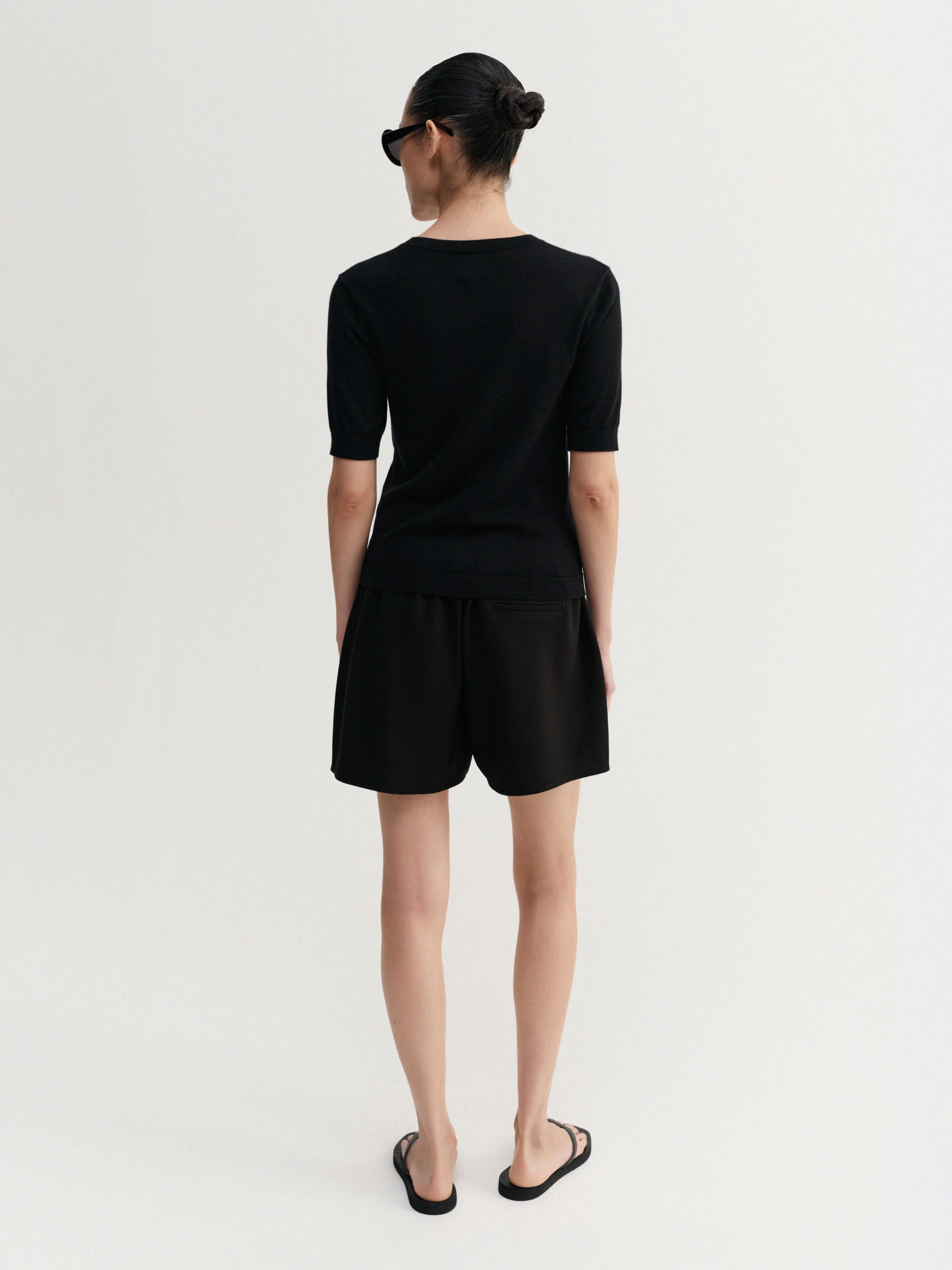 Bim Crepe Shorts, black - Image 3