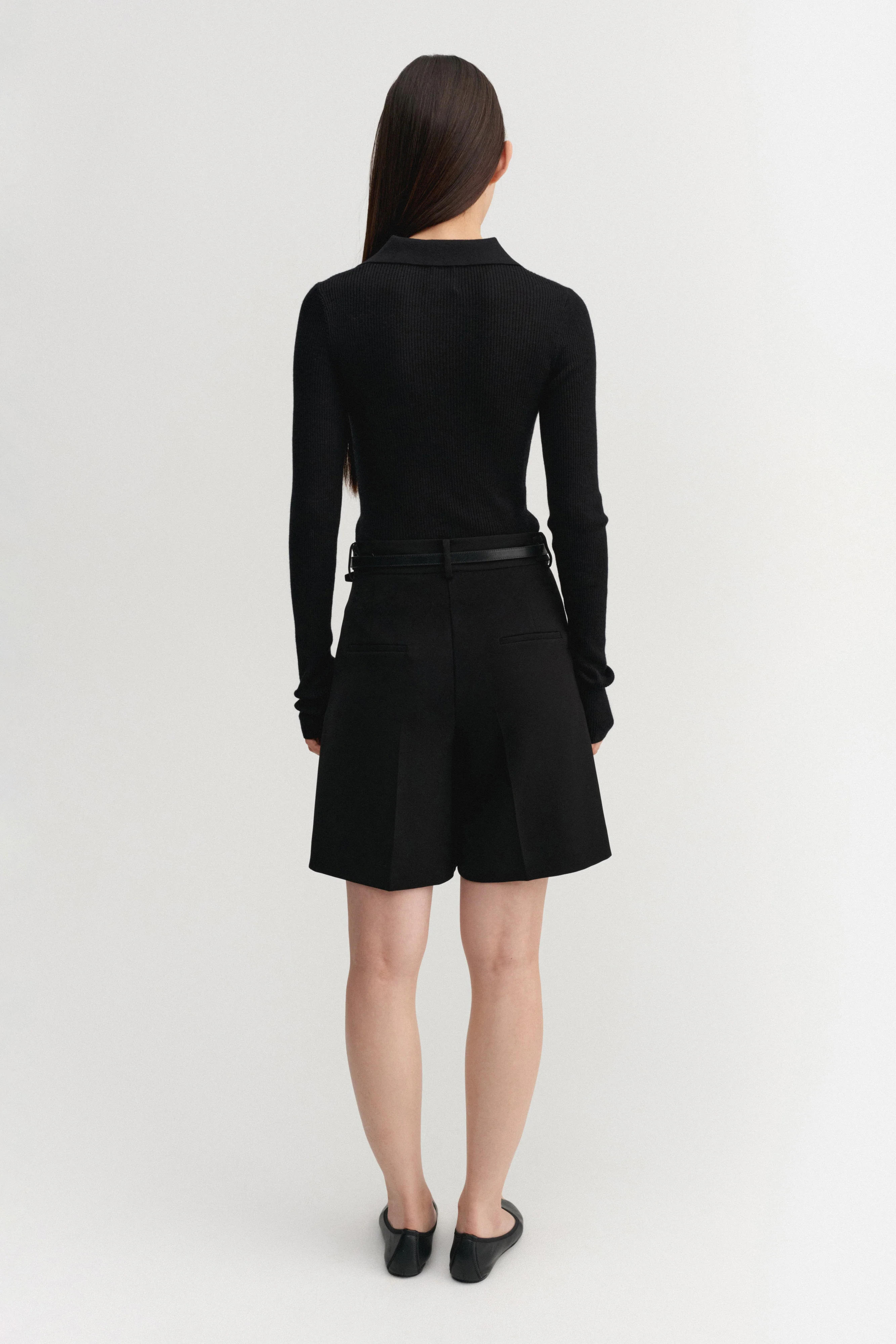 Blair Crepe Shorts, black - Image 4
