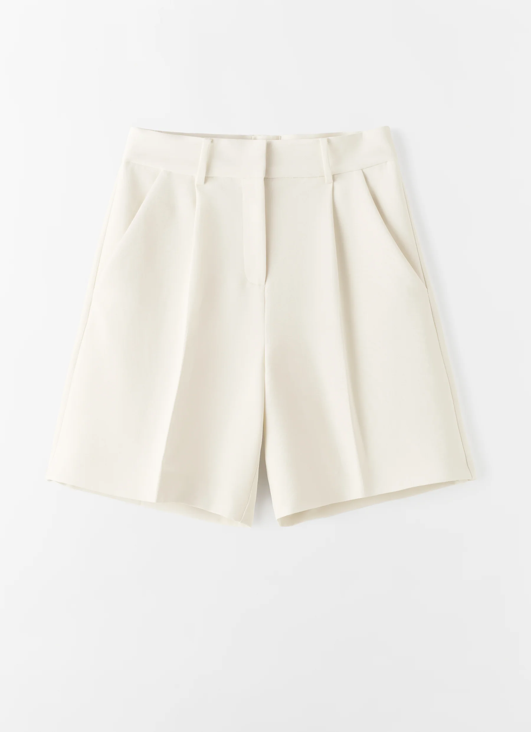 Blair Crepe Shorts, cream - Image 5