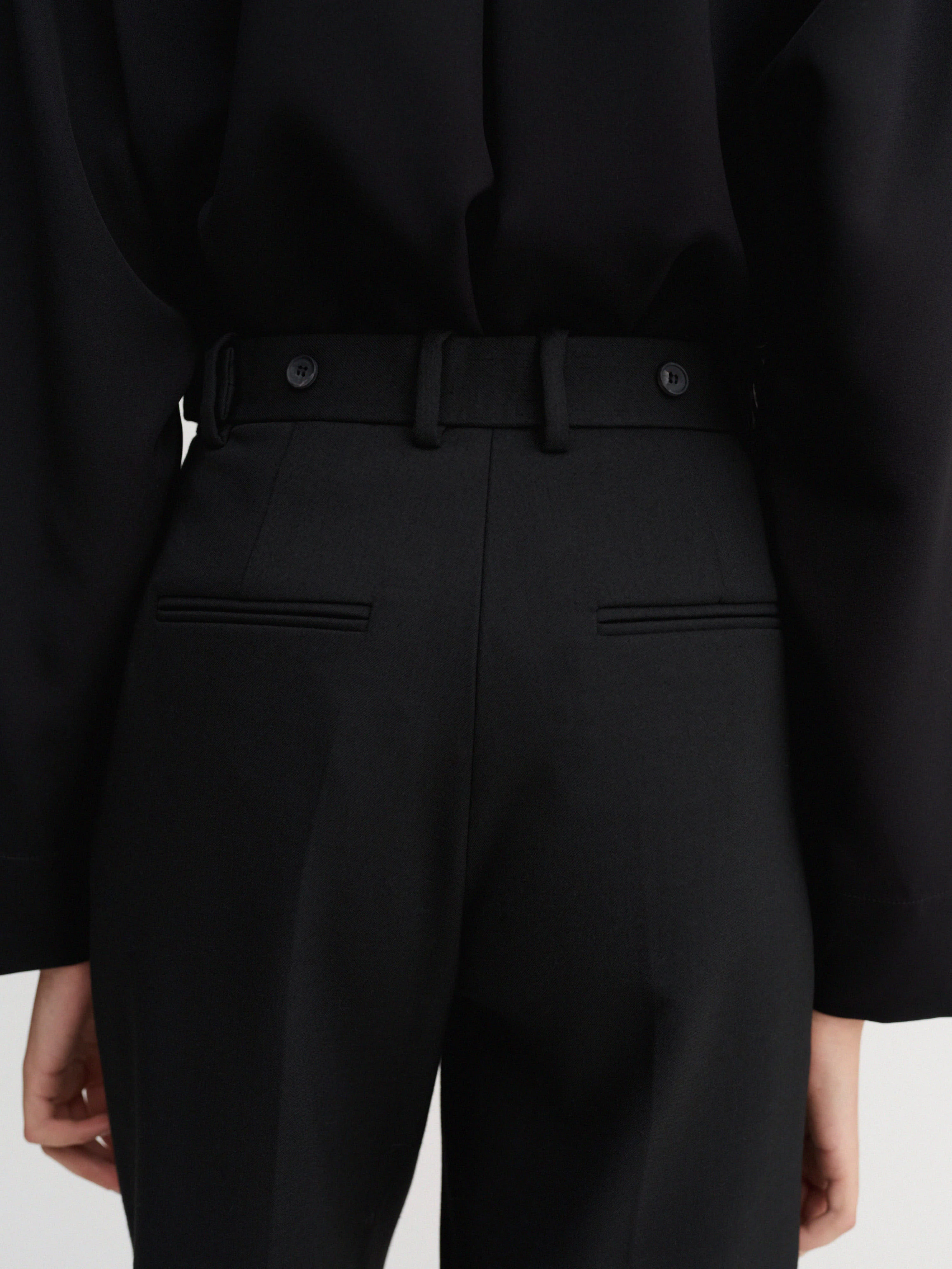 Bruna Tailored Shorts, black - Image 3