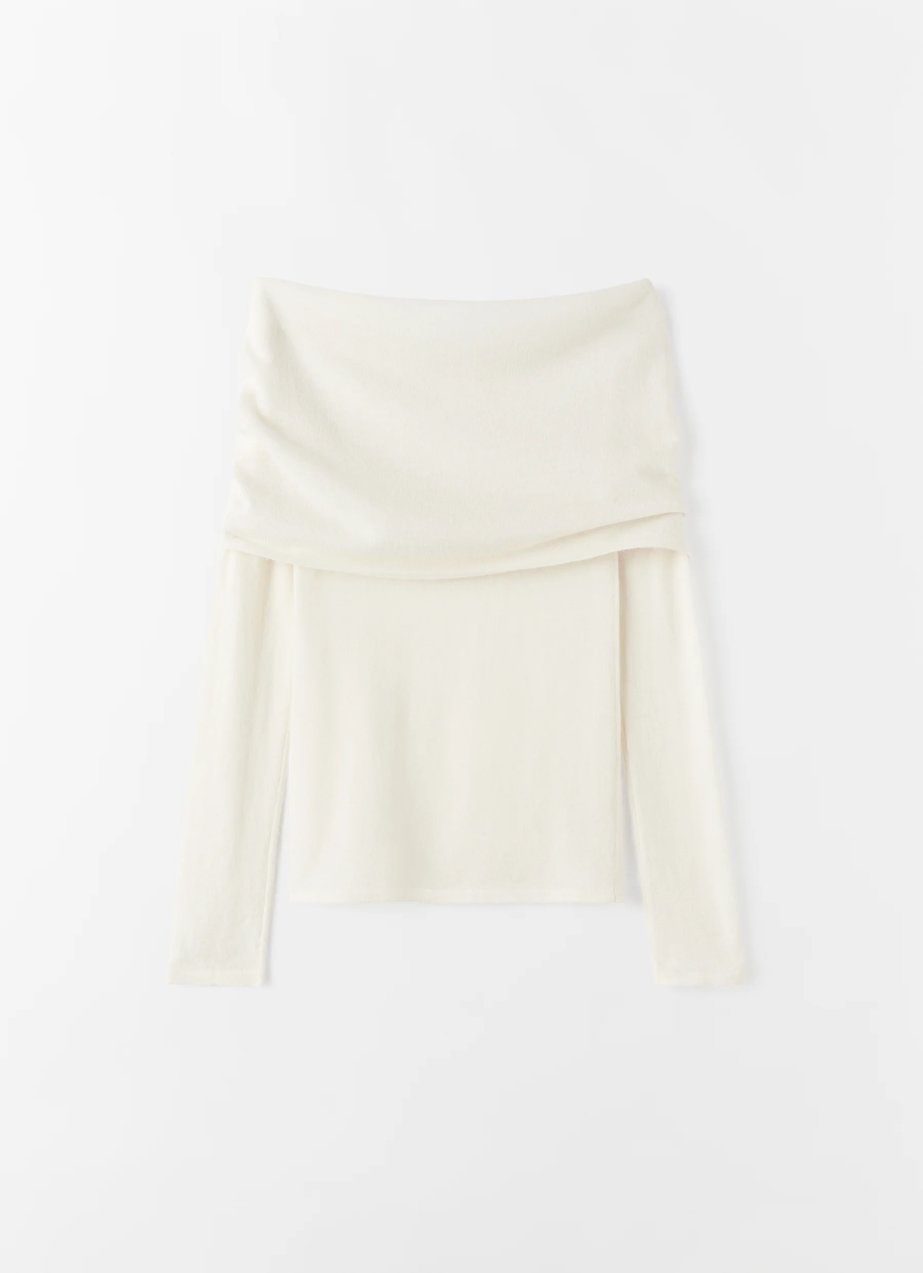 Cara Off Shoulder Top, cream - Image 5