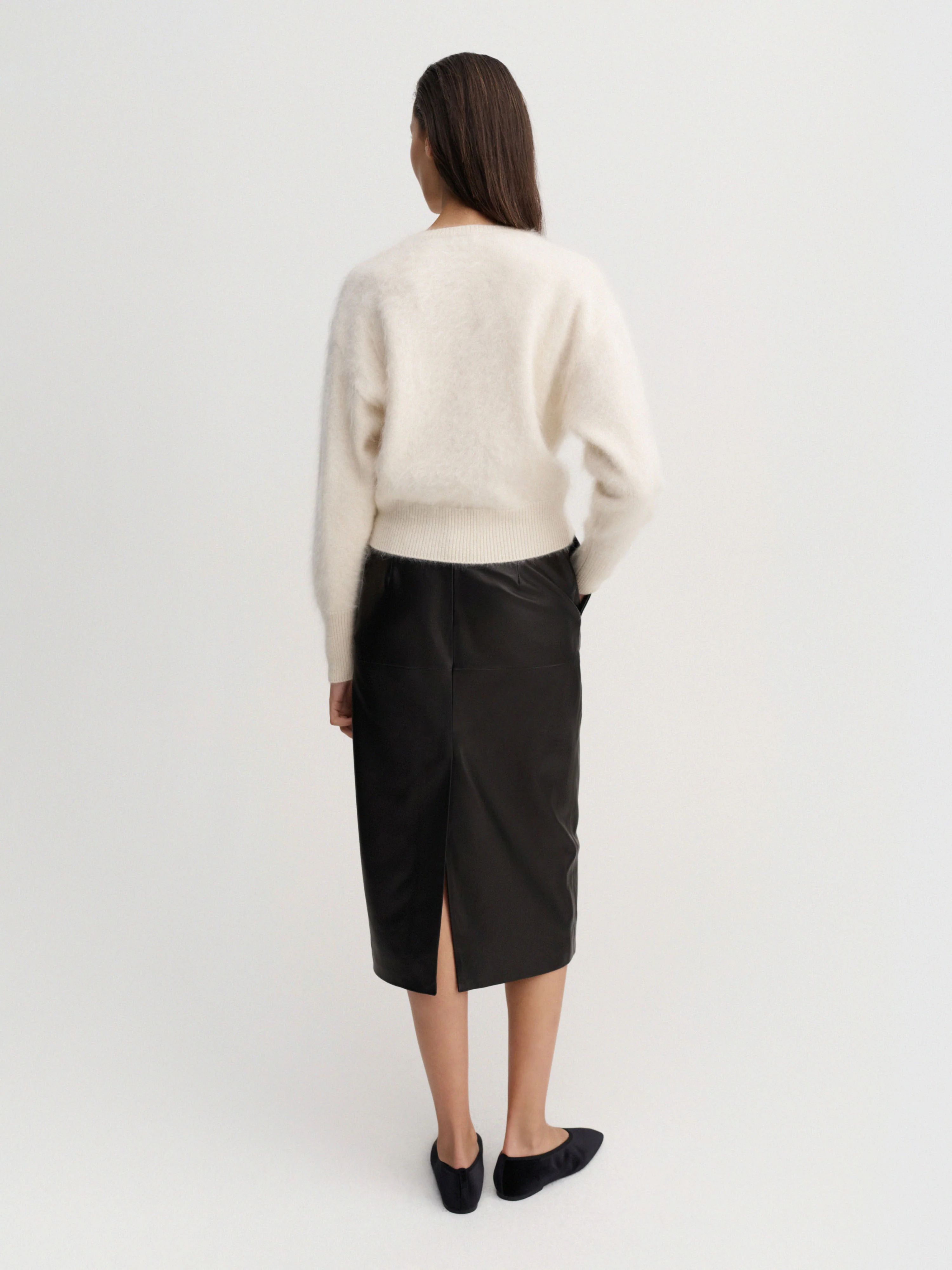 Coco Brushed Cardigan, vanilla - Image 3