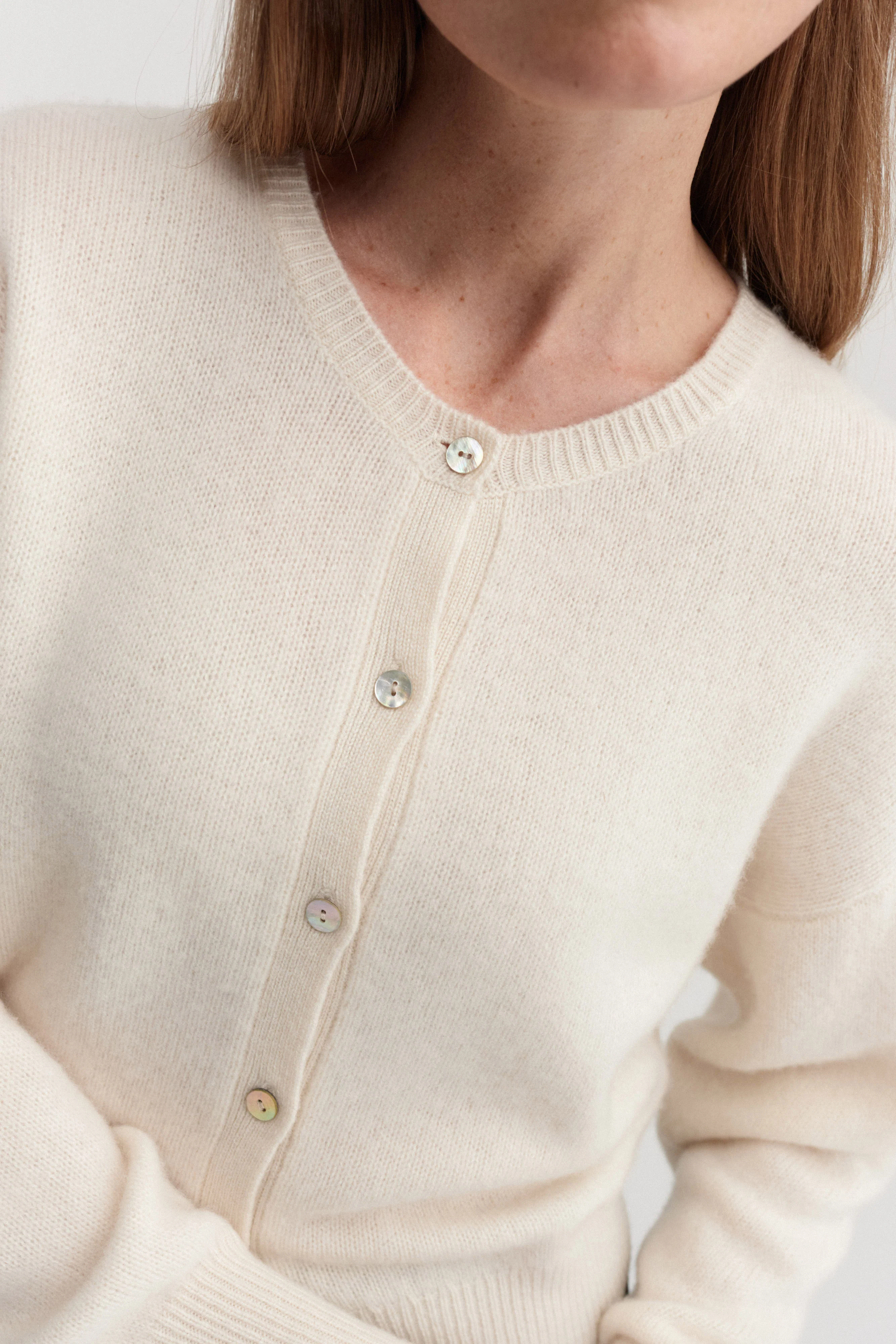 Coco Cardigan, cream - Image 3