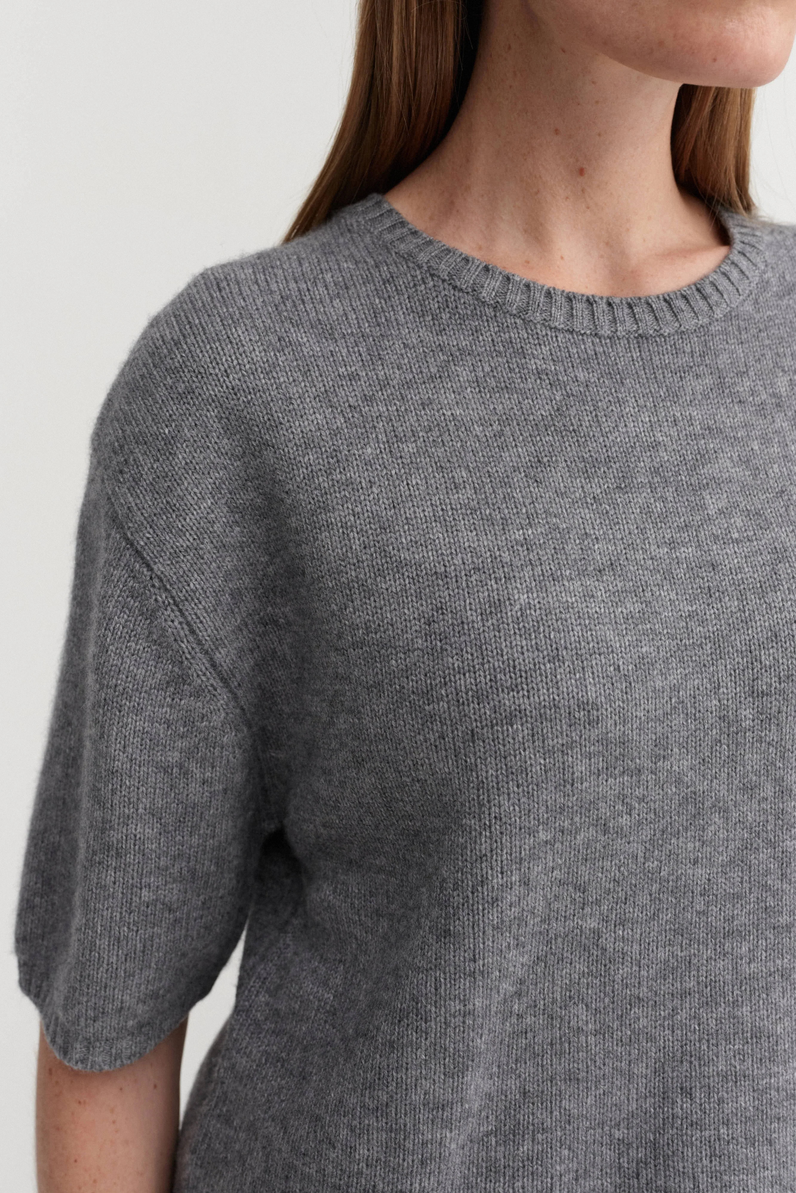 Fei T-shirt, grey - Image 4