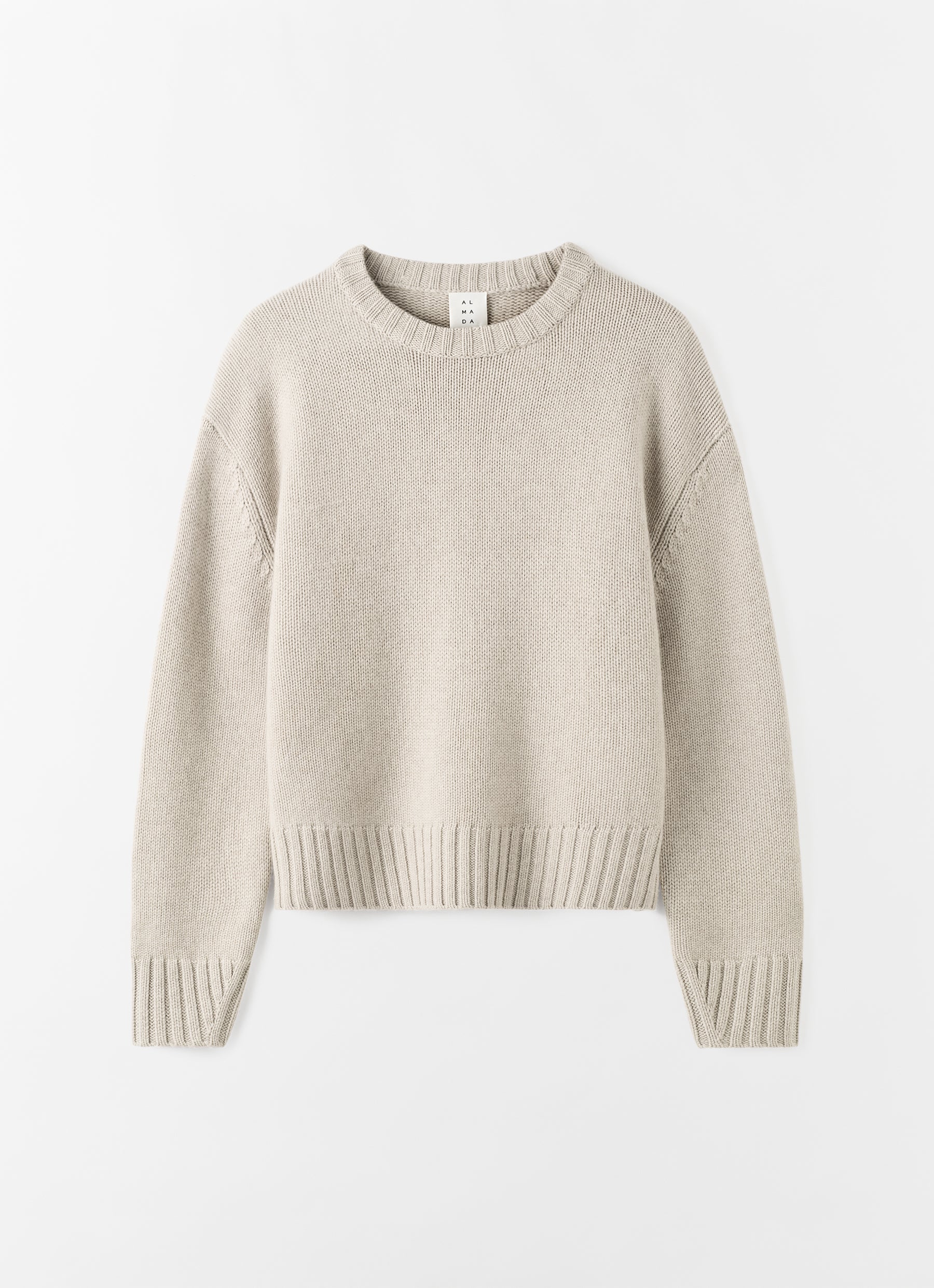 Cru Crewneck Sweater, taupe - Image 5