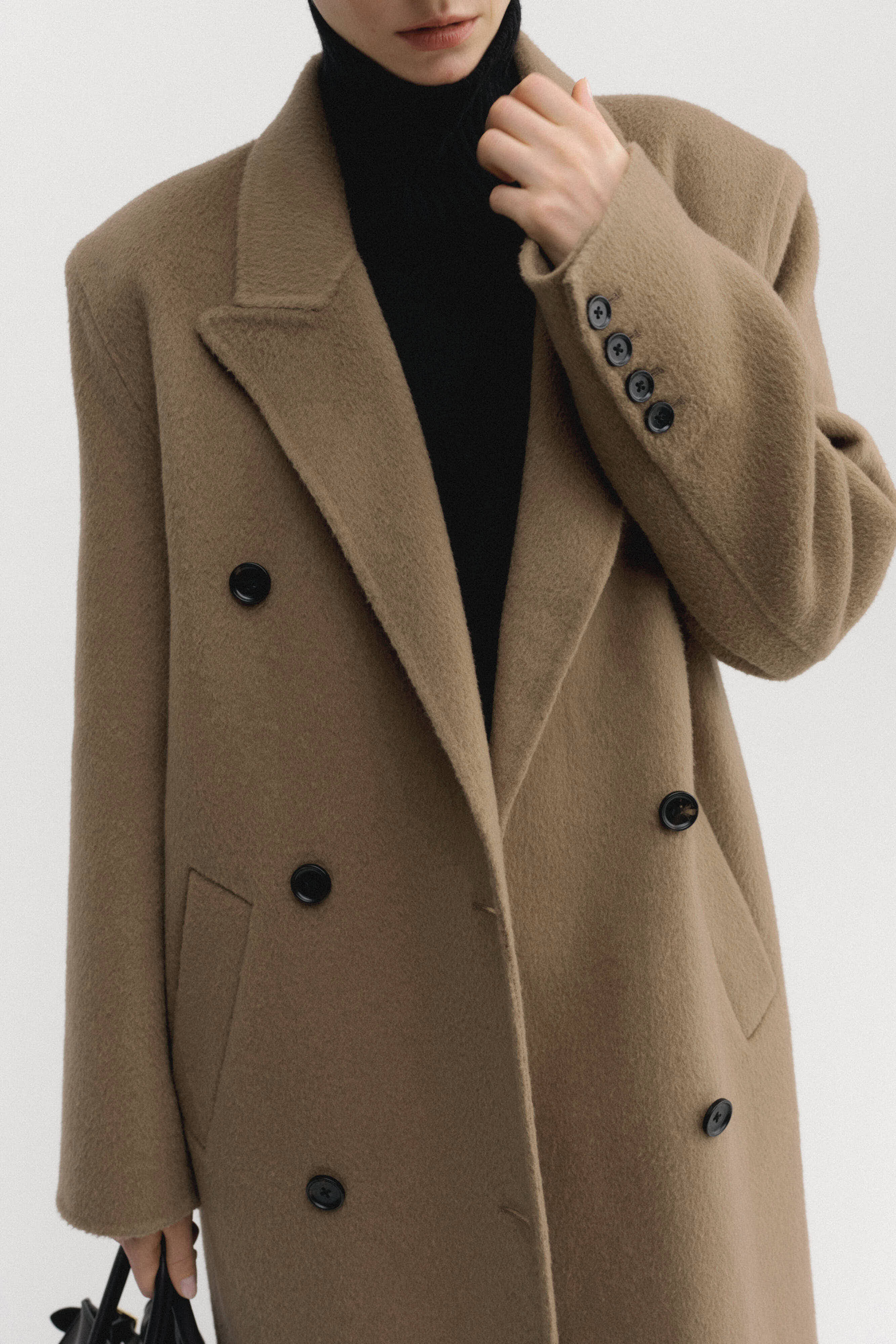 Deja Doublé Coat, tan - Image 4