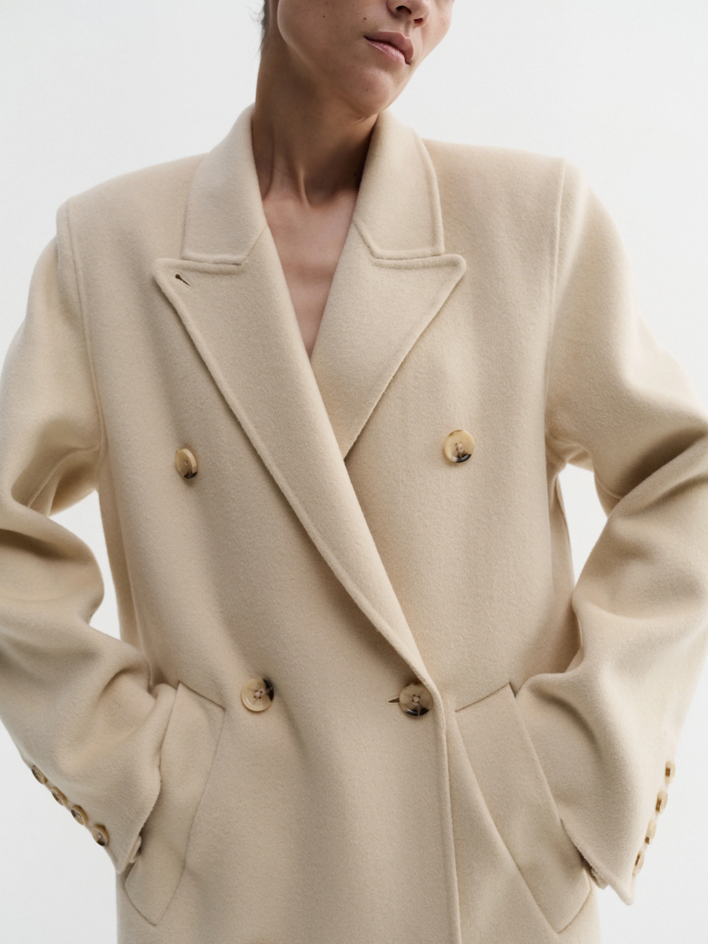 Deja Doublé Coat, vanilla - Image 4