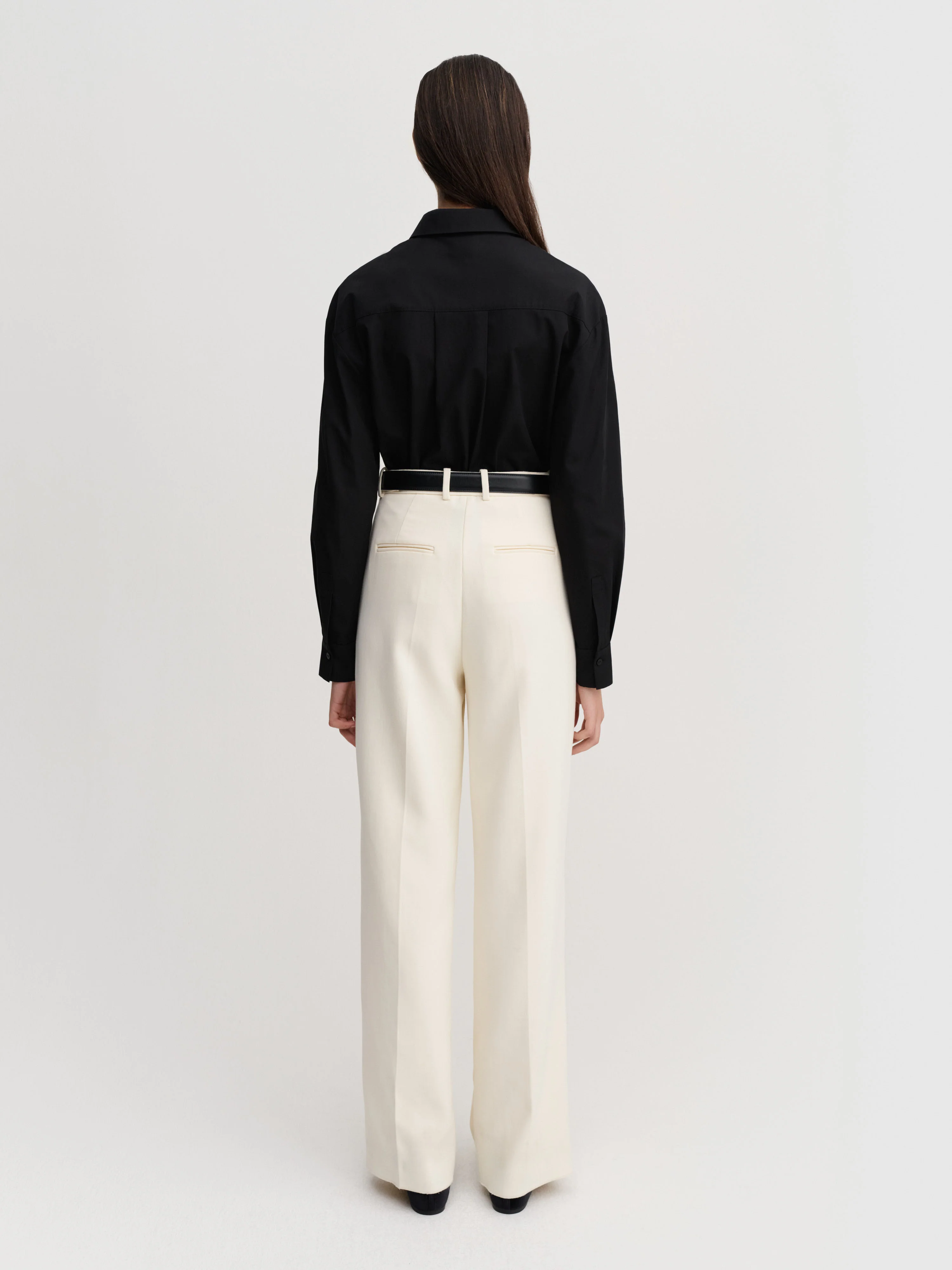 Fanna Poplin Shirt, black - Image 3