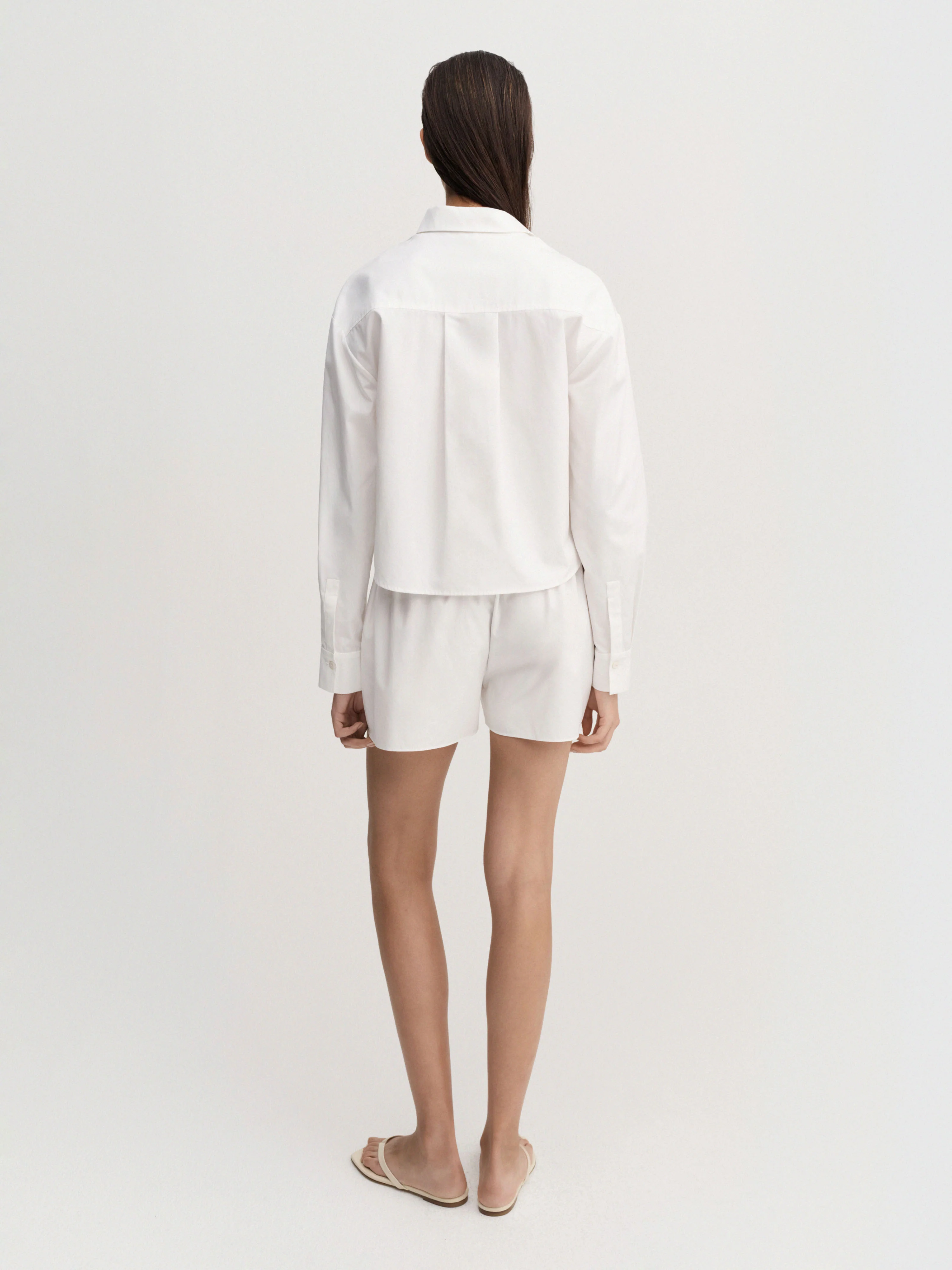 Fanna Poplin Shirt, white - Image 3