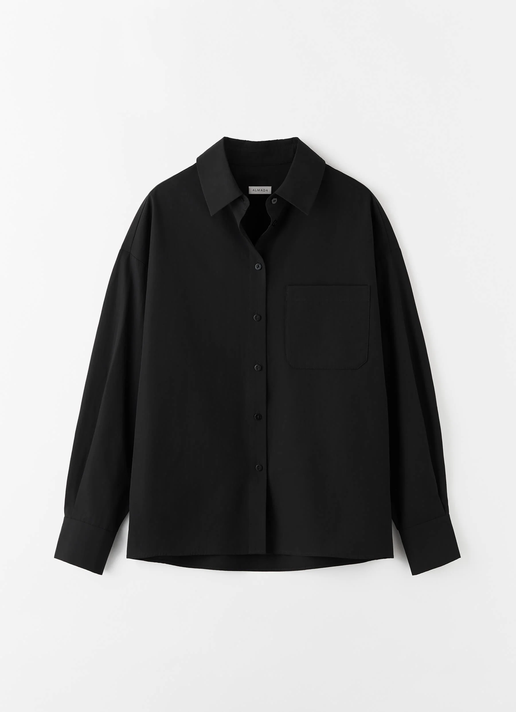 Finn Poplin Shirt, black - Image 5