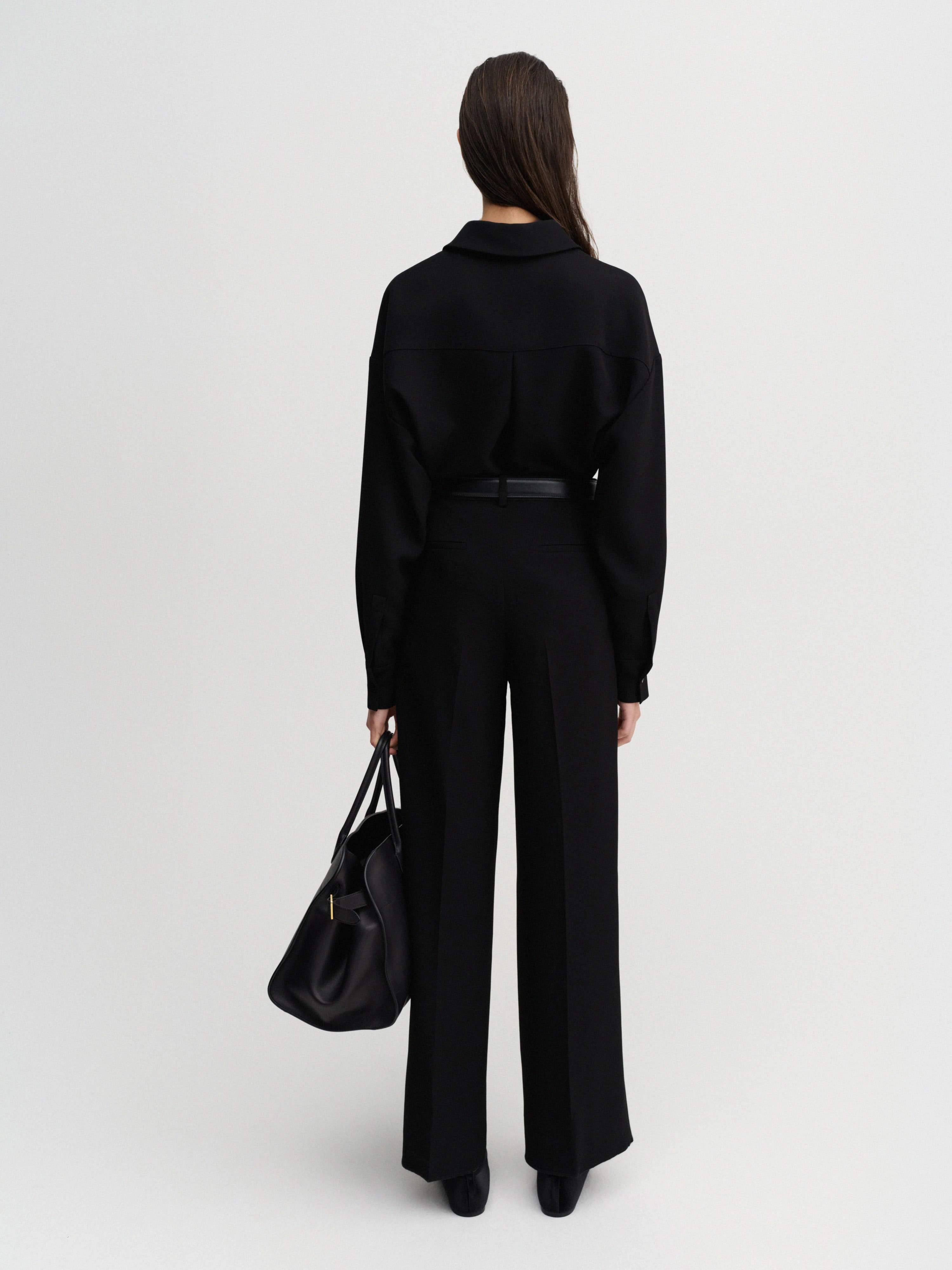 Finn Crepe Shirt, black - Image 3