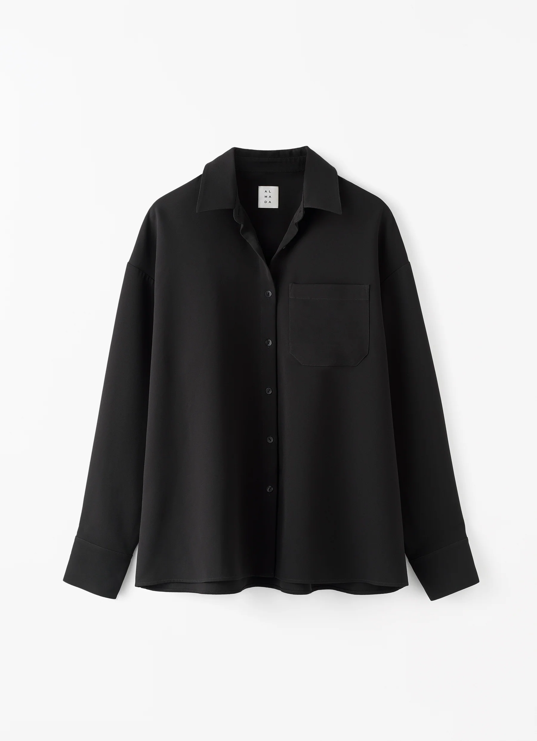 Finn Crepe Shirt, black - Image 6