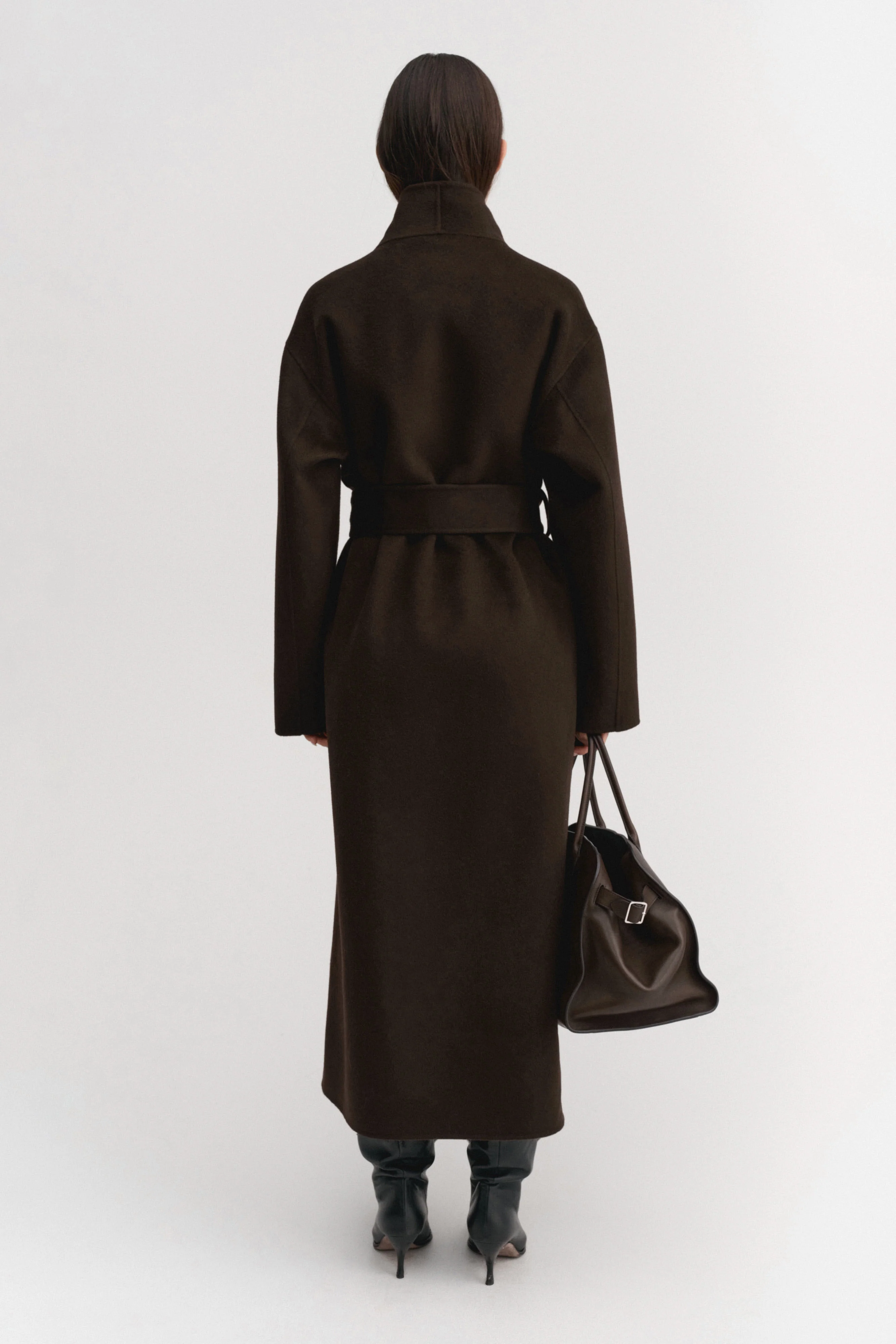 Mara Doublé Coat, chocolate - Image 3