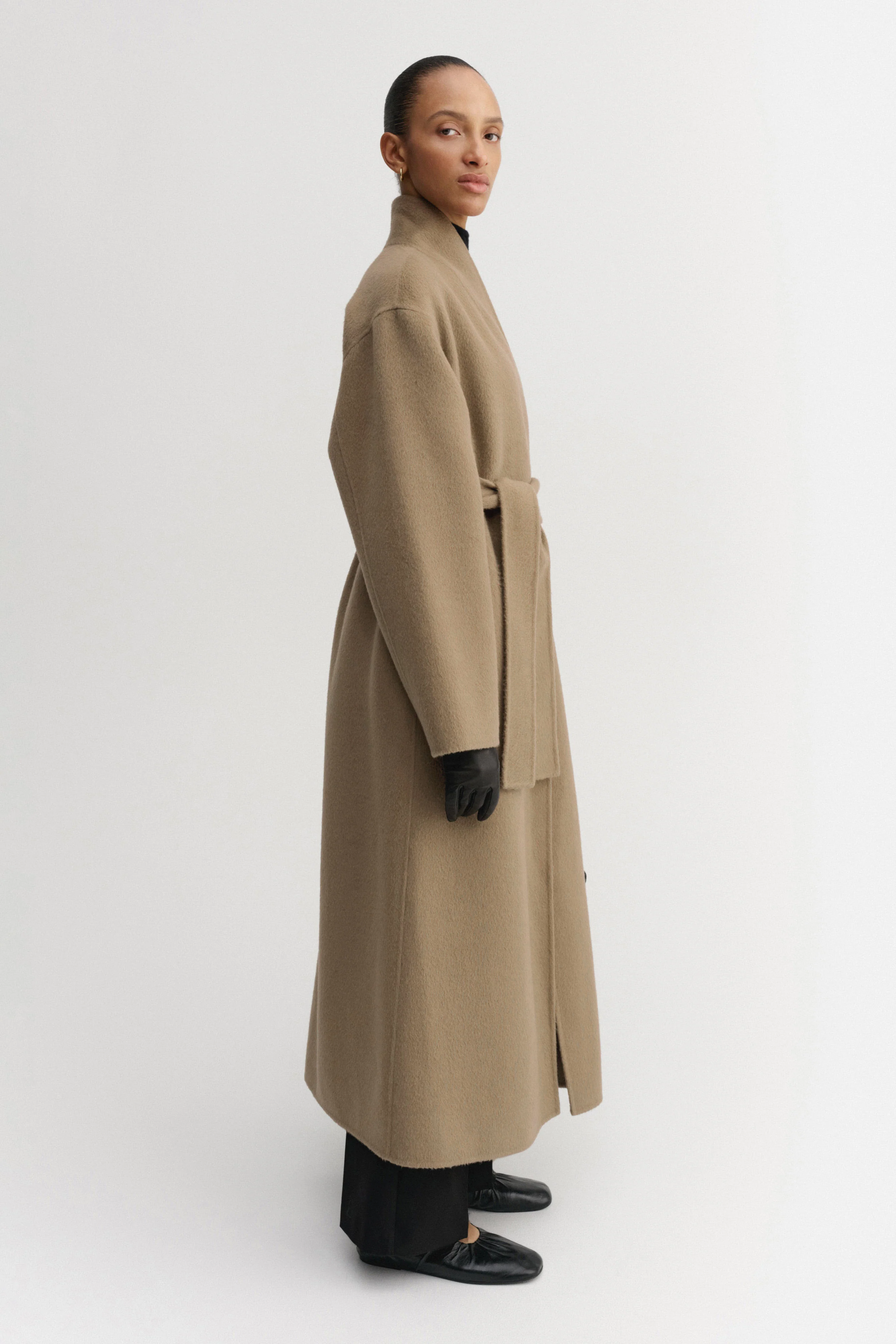 Mara Doublé Coat, tan - Image 5