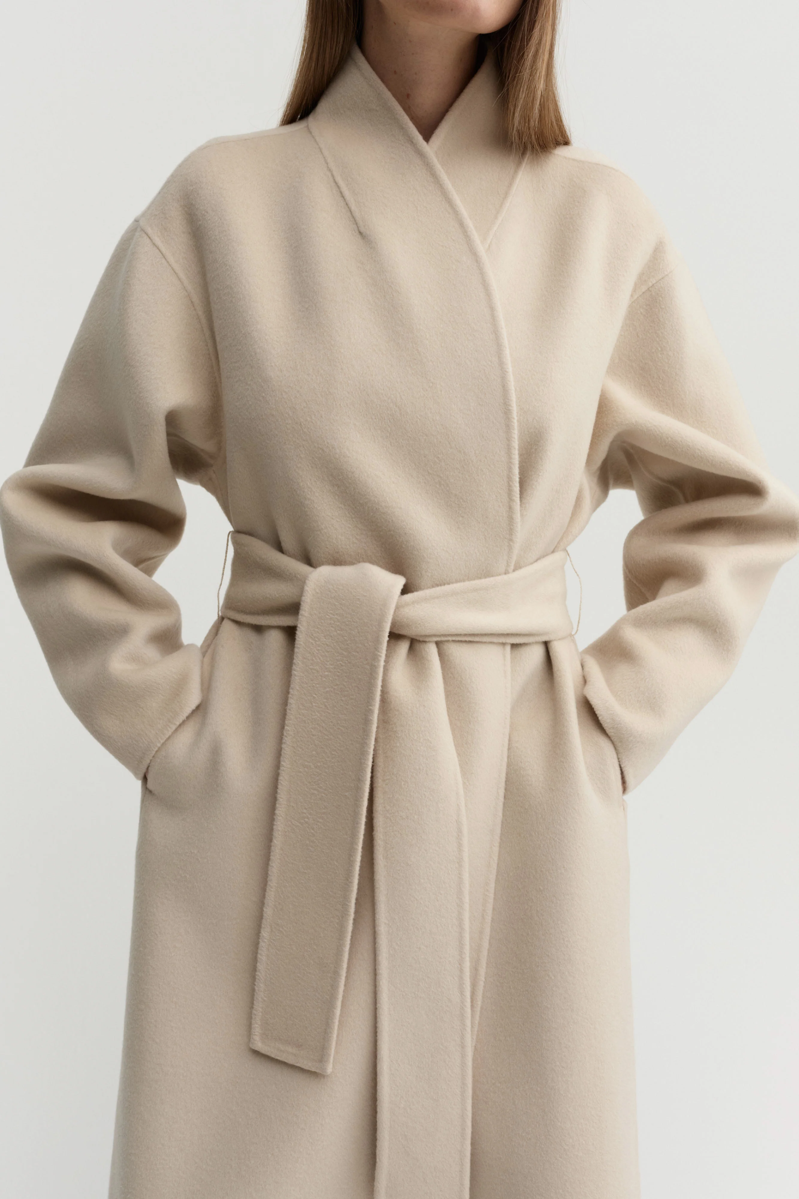Mara Doublé Coat, sand - Image 4