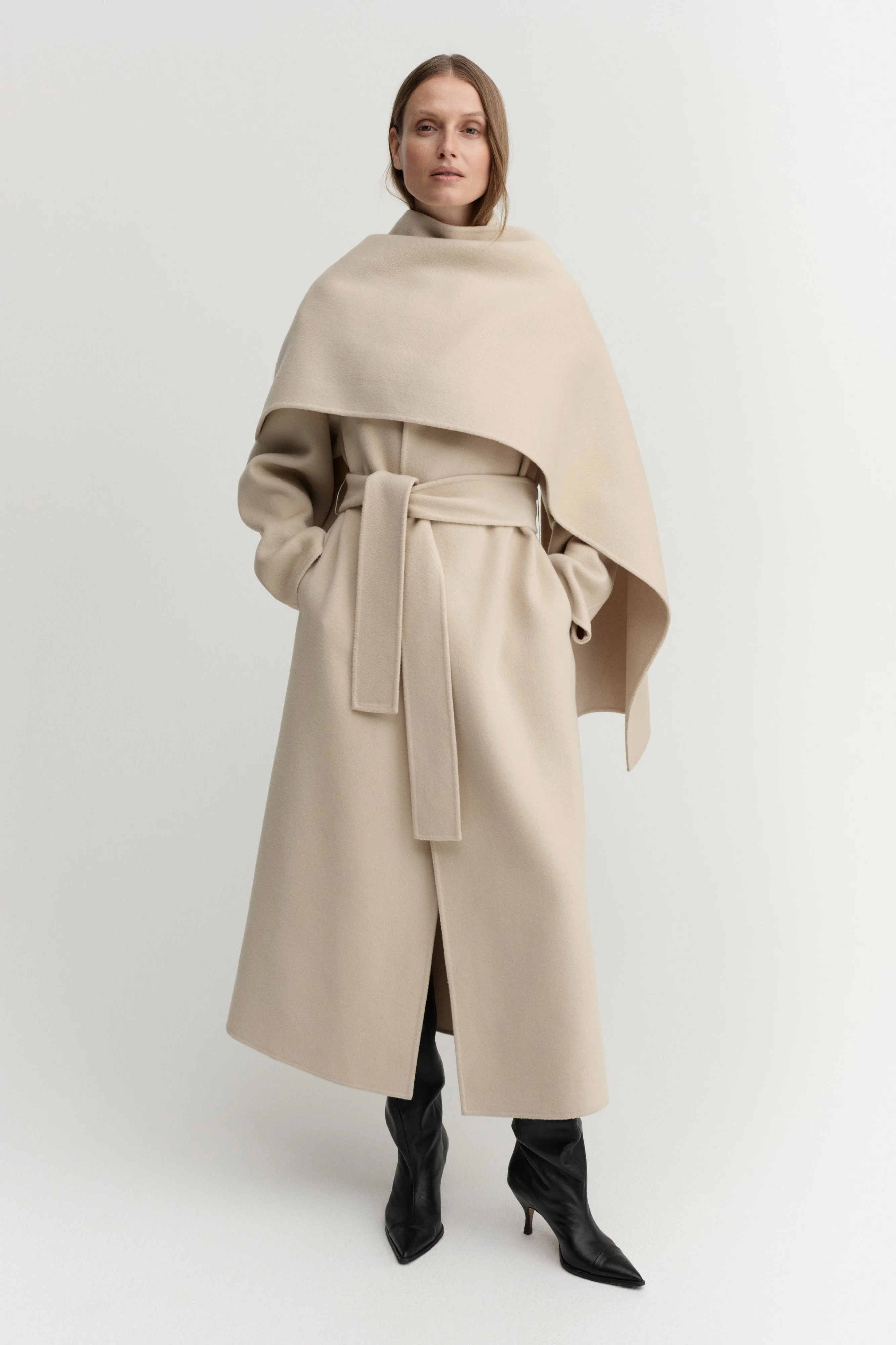 Mara Doublé Coat, sand - Image 5