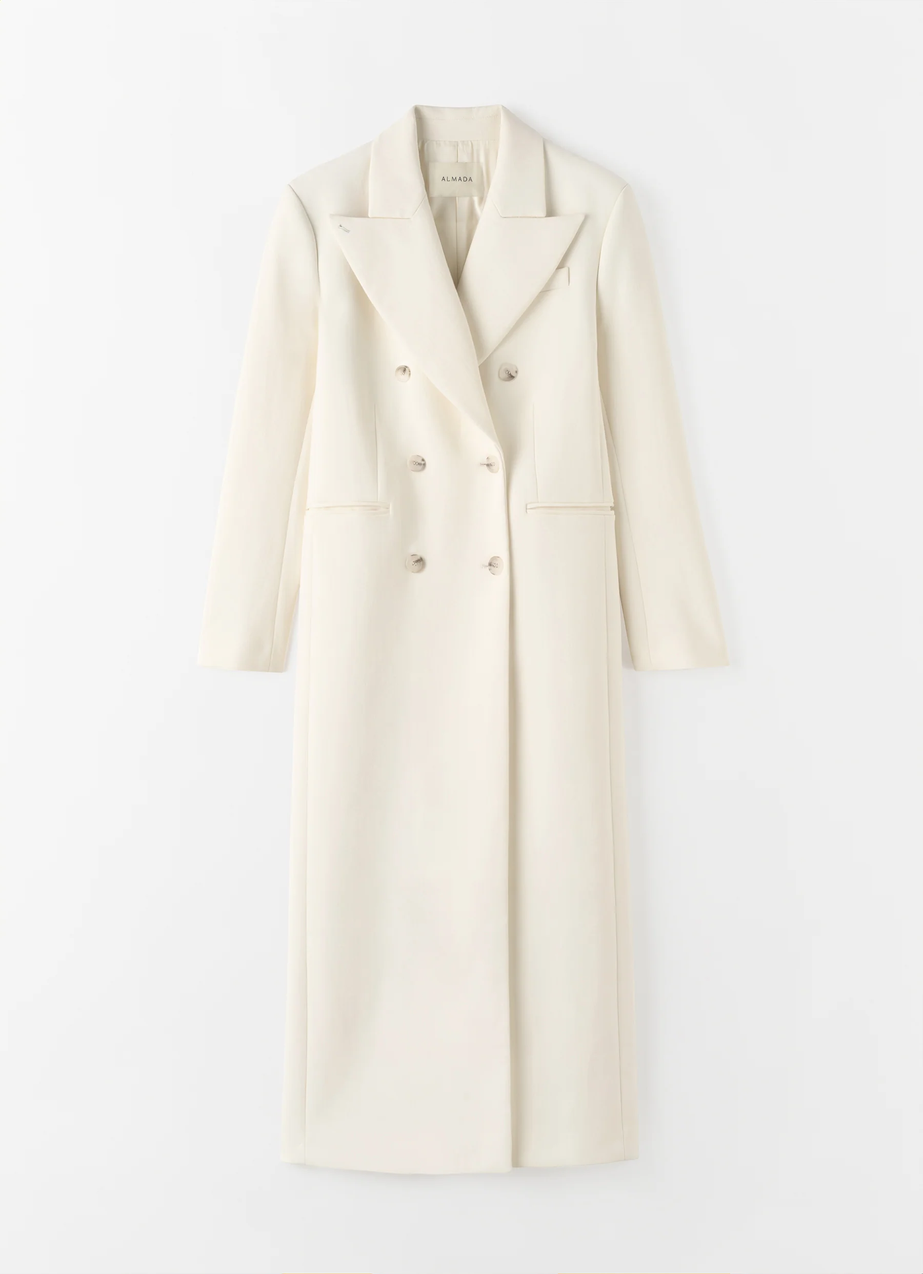 Margot Long Tailored Blazer, vanilla - Image 8