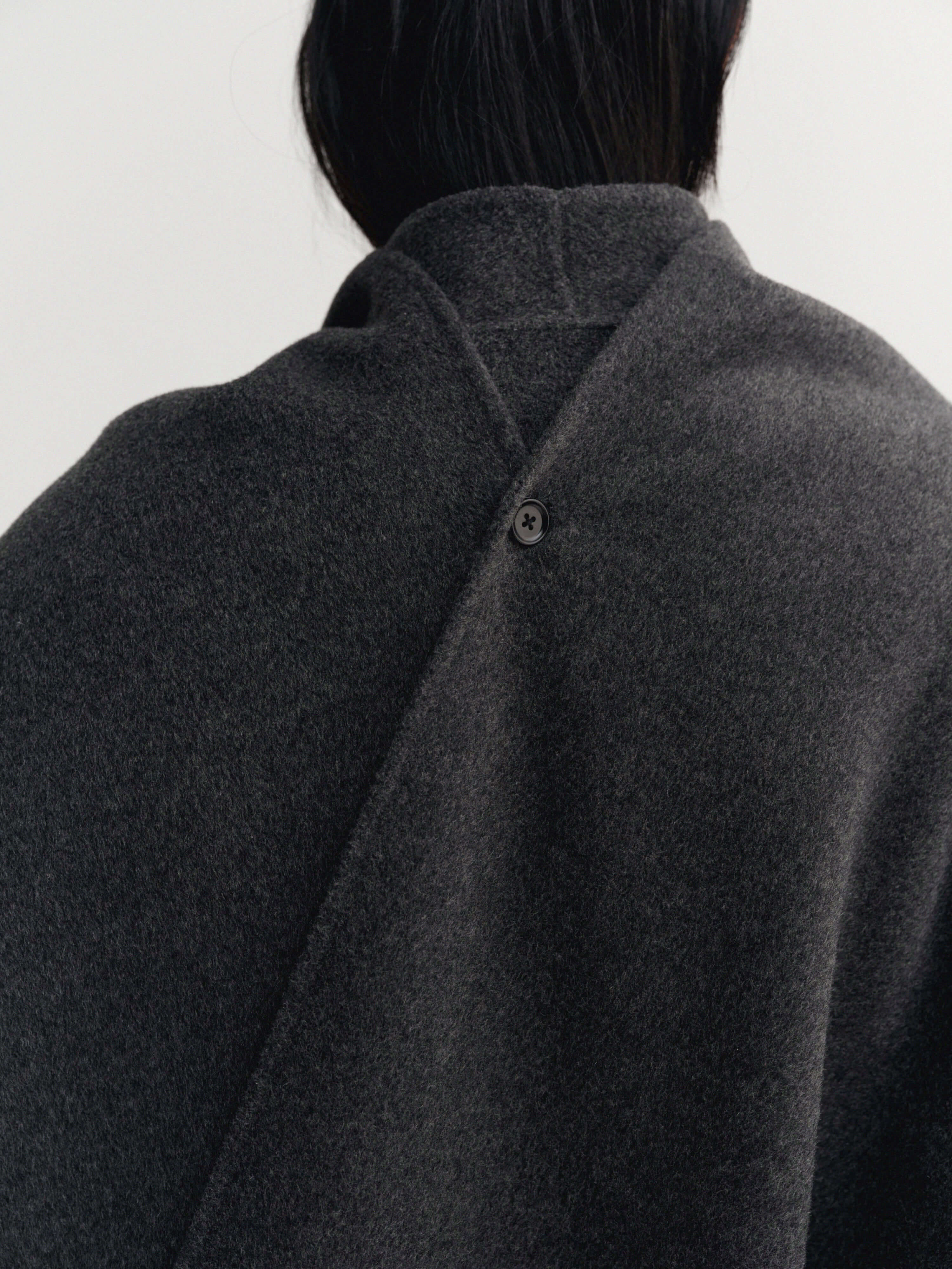 Micha Doublé Scarf, dark grey - Image 4