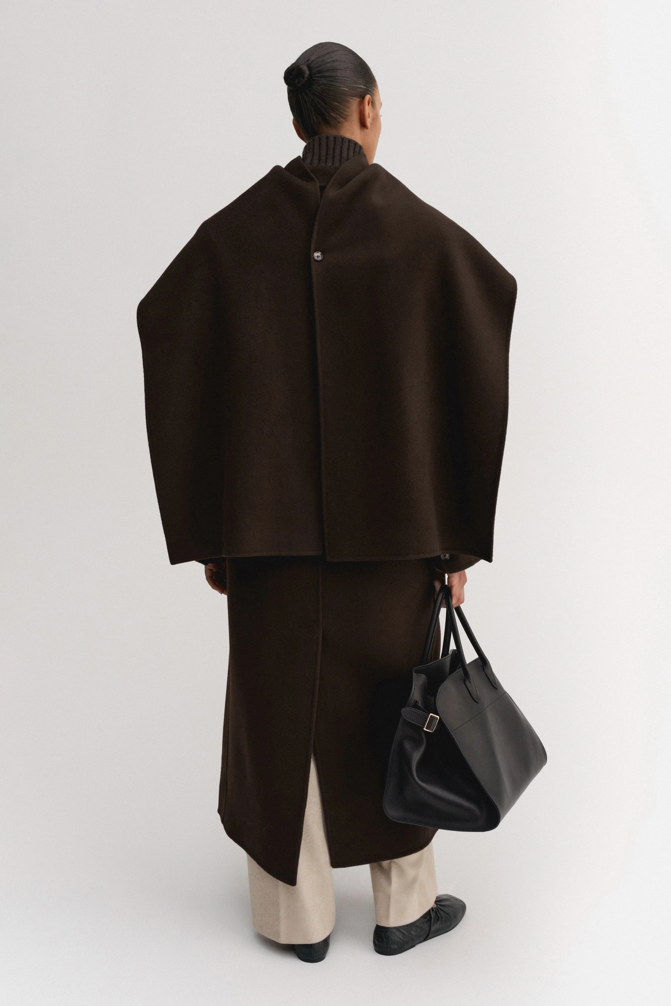 Micha Doublé Scarf, chocolate - Image 3