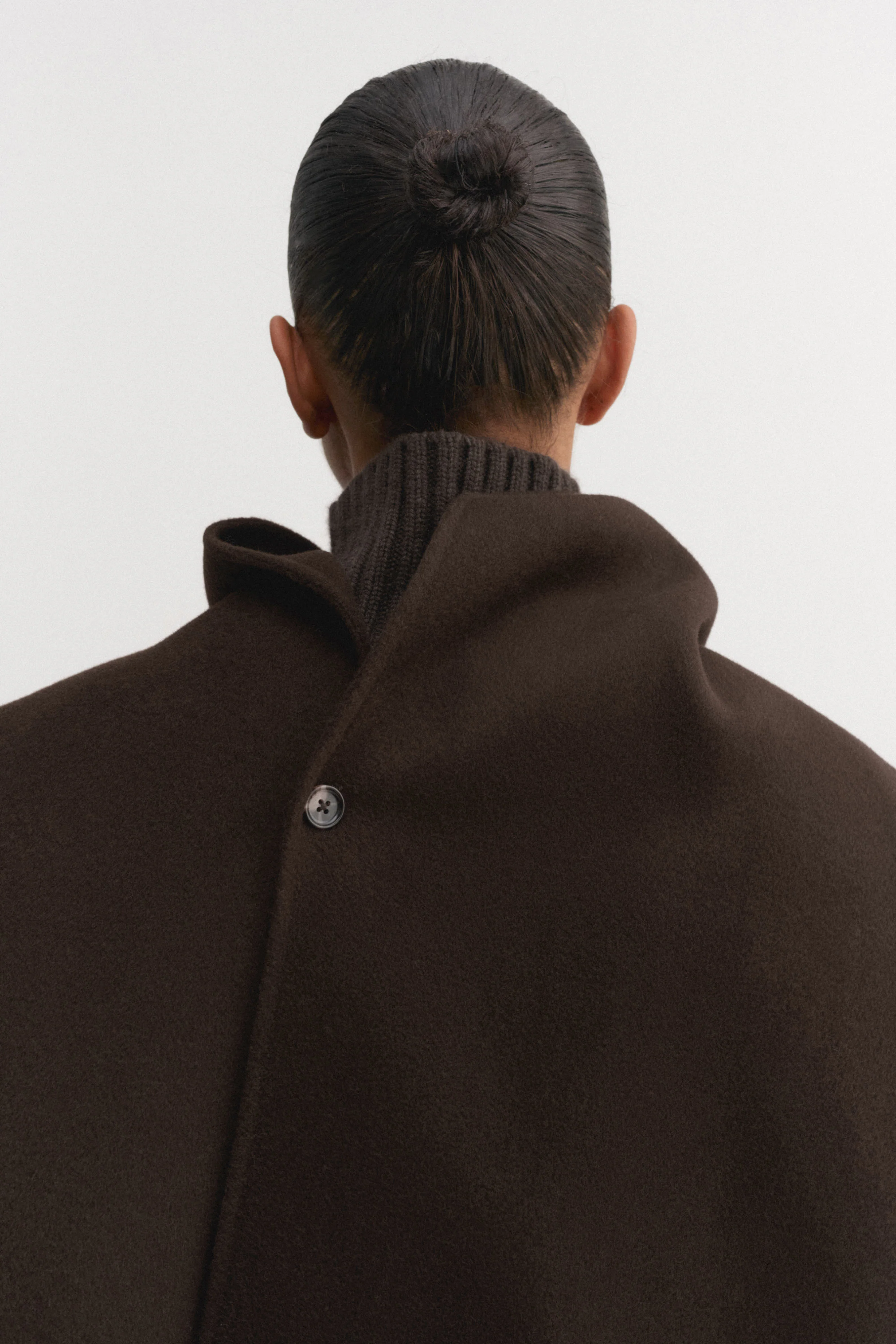 Micha Doublé Scarf, chocolate - Image 4