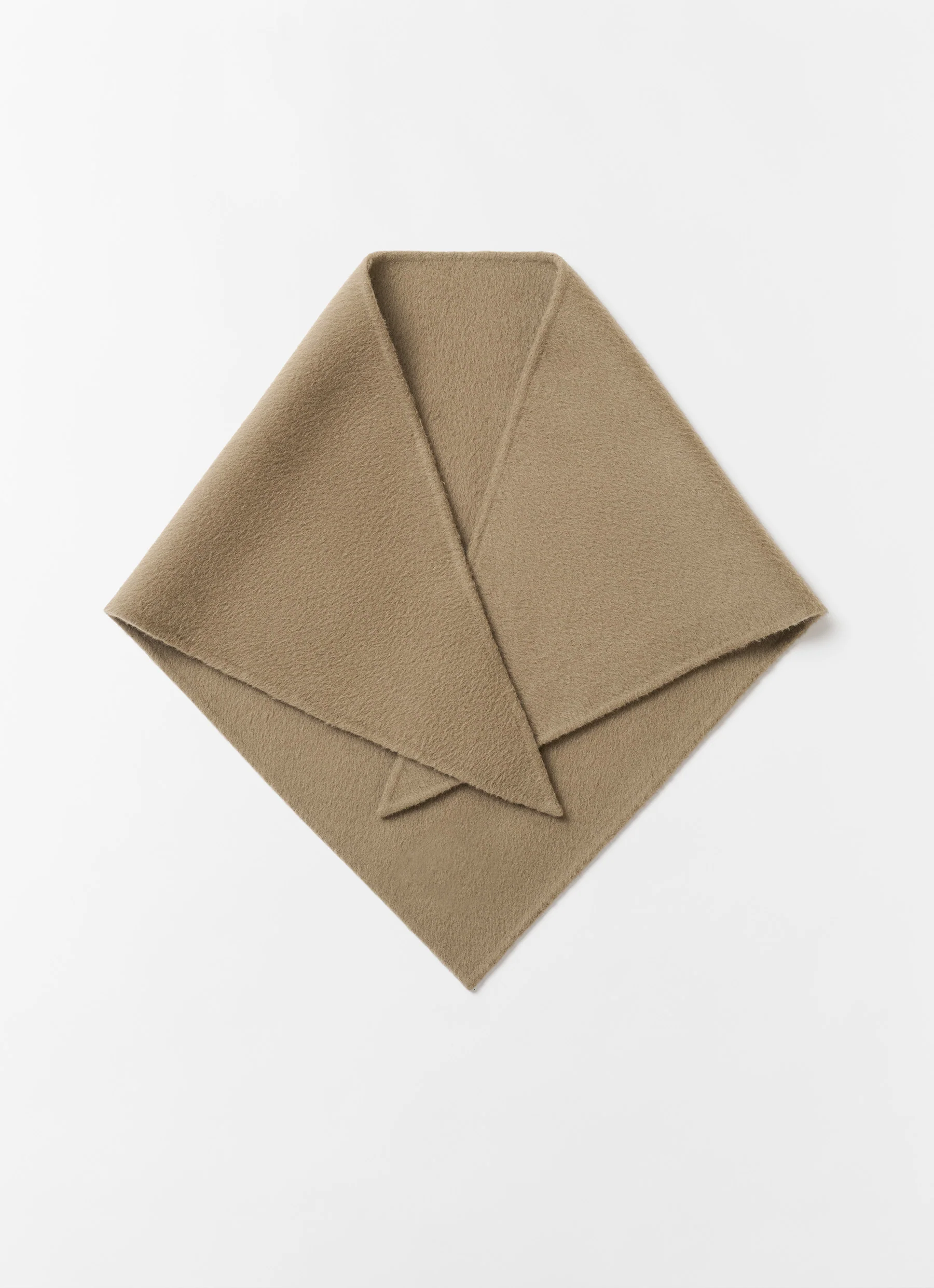 Miley Triangle Scarf, tan - Image 5