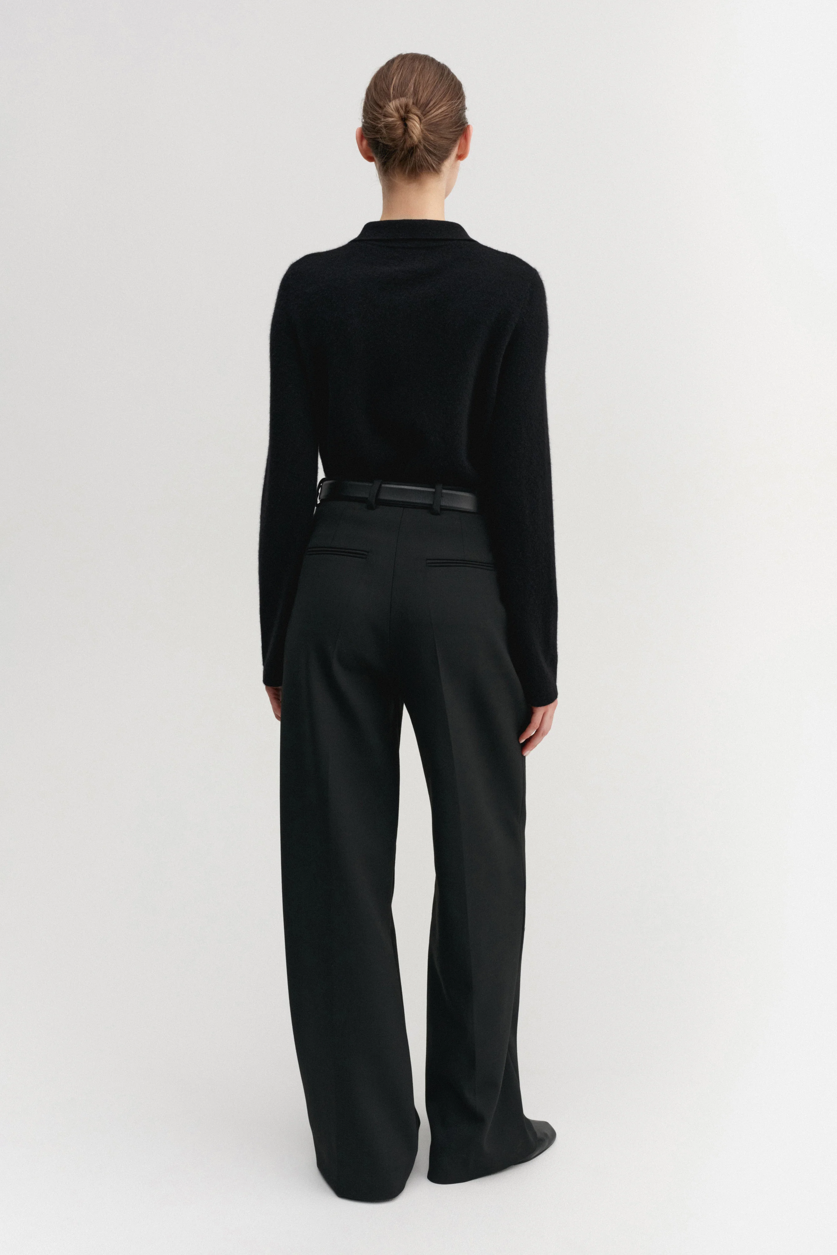 Minou Collar Sweater, black - Image 3