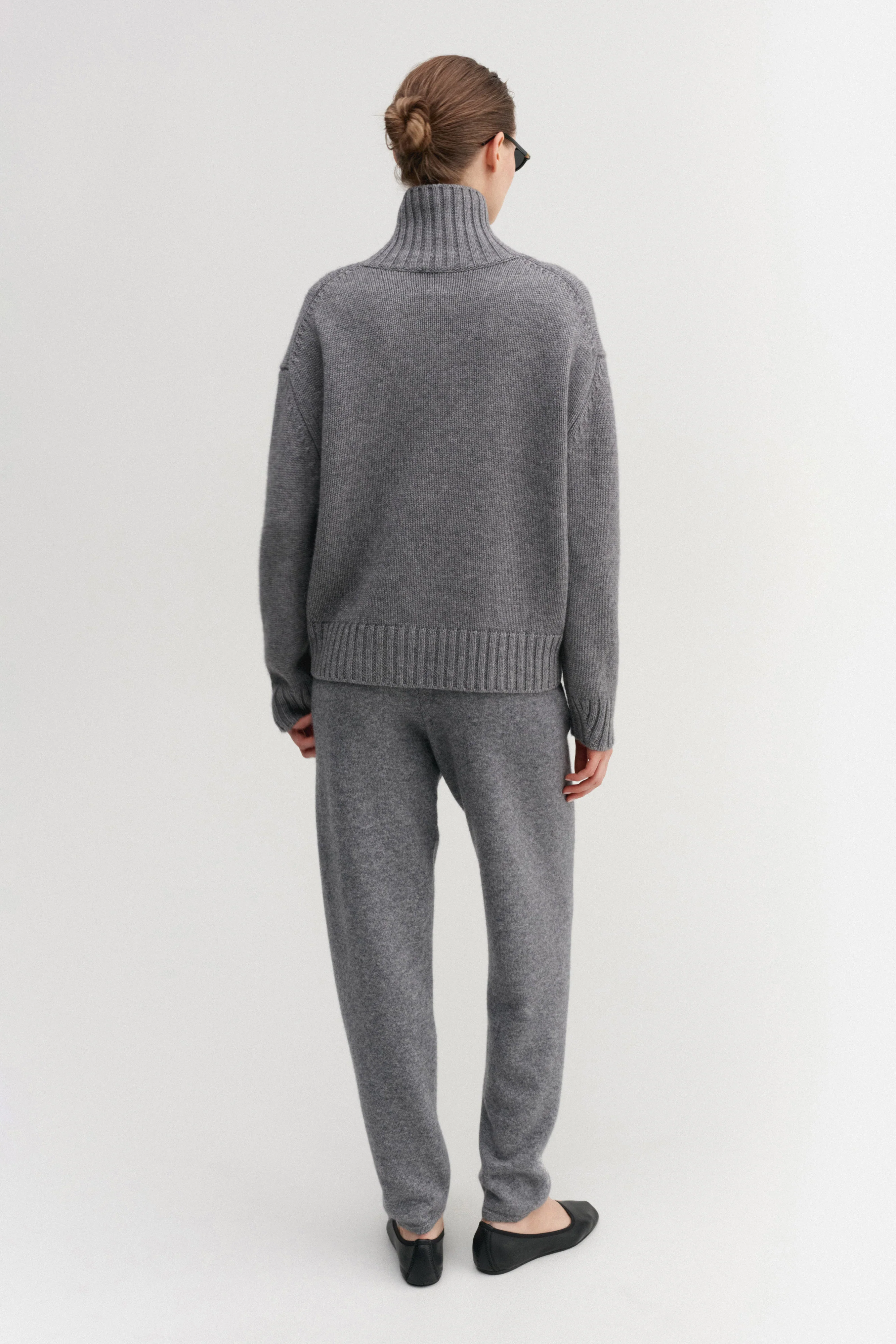 Nola Turtleneck Sweater, grey - Image 3