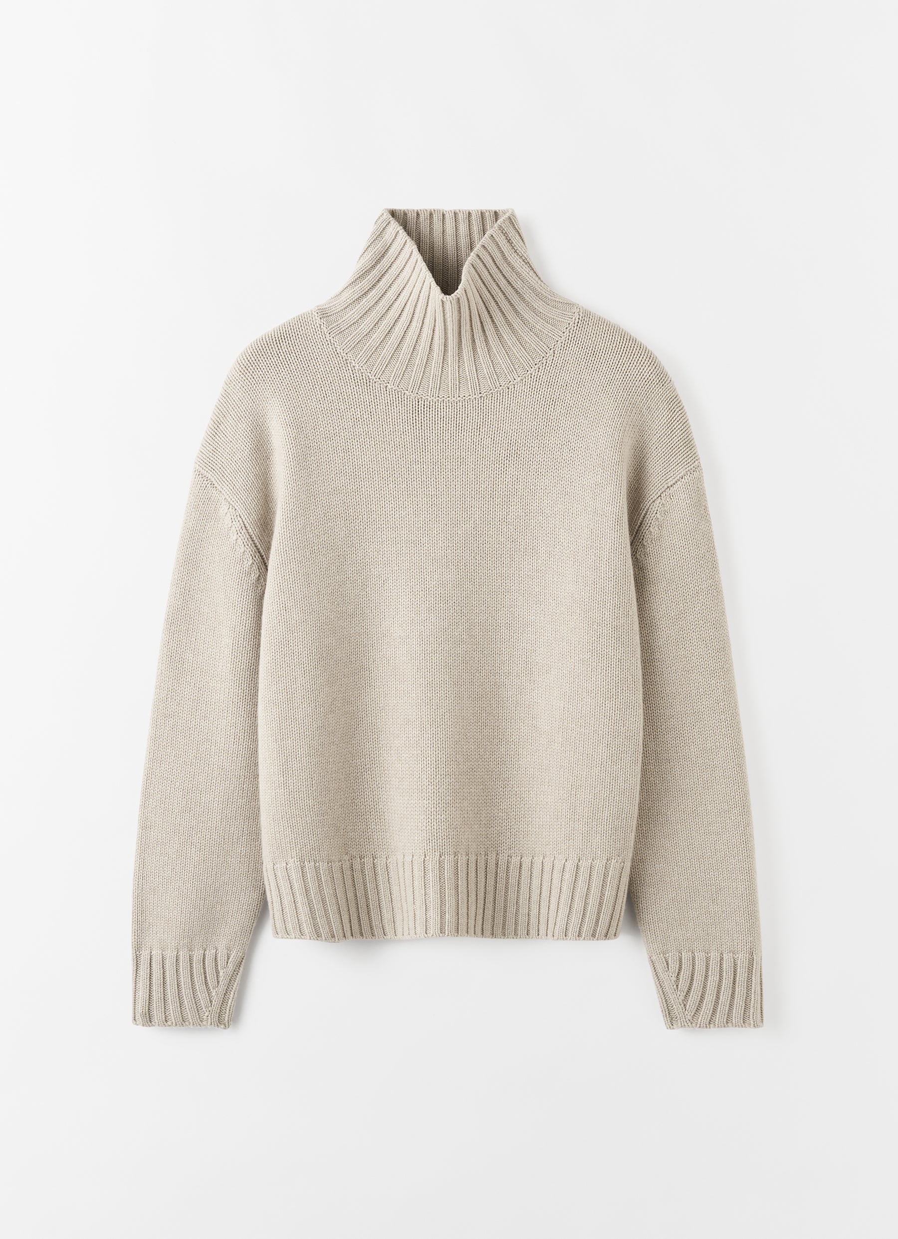 Nola Turtleneck Sweater, taupe - Image 5