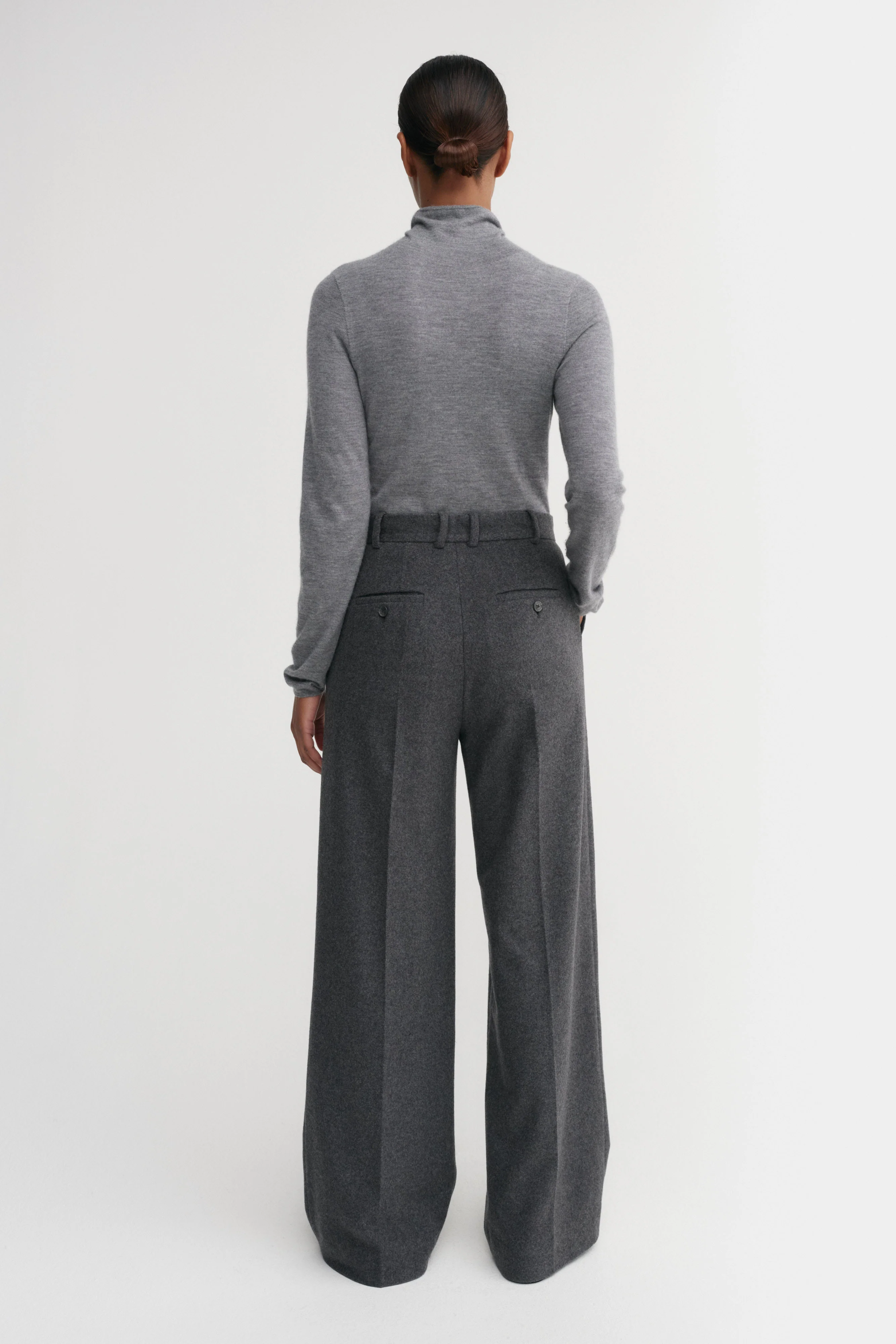 Penny Soft Trousers, dark grey - Image 3