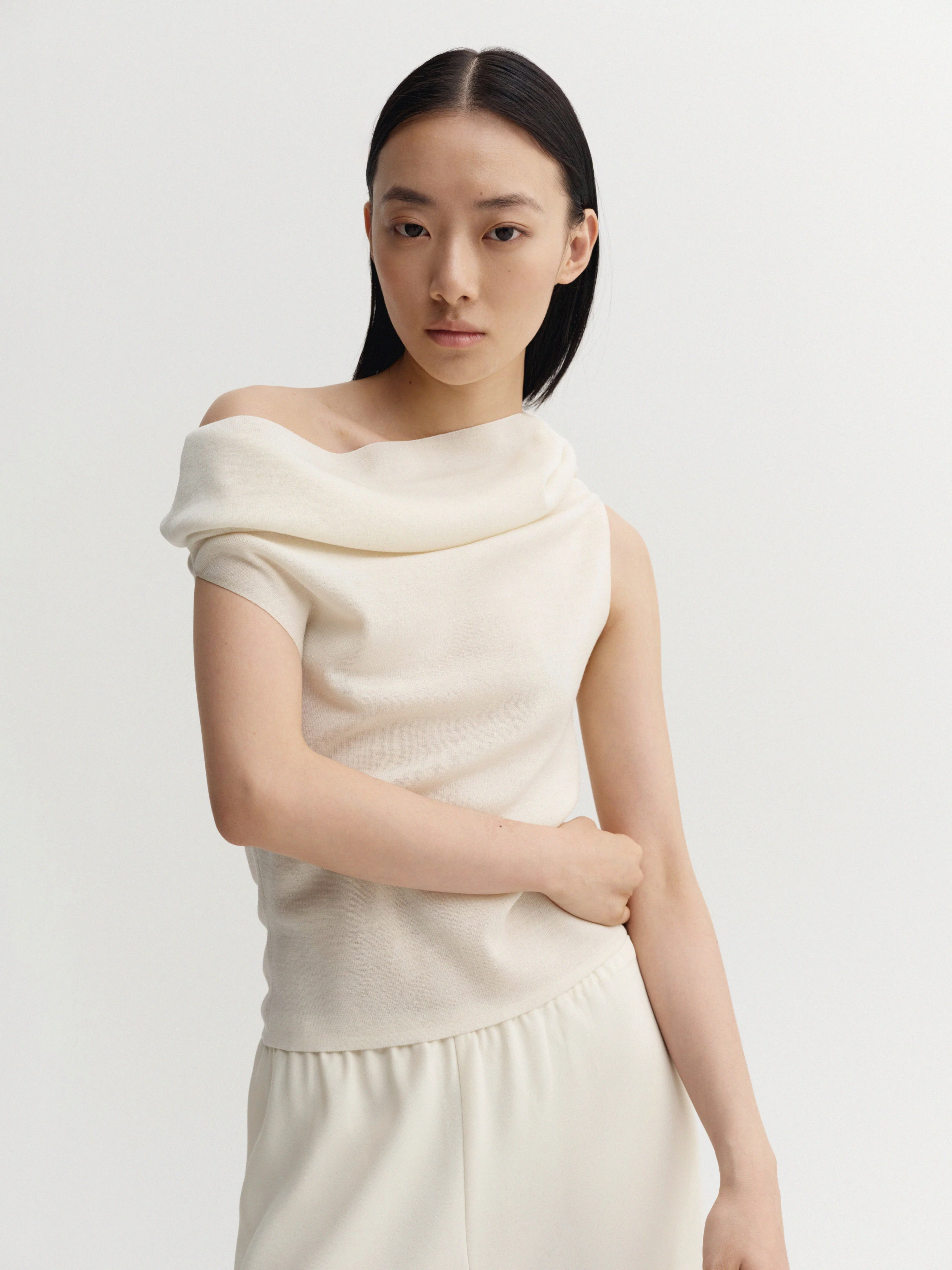 Poppy Top, cream - Image 4
