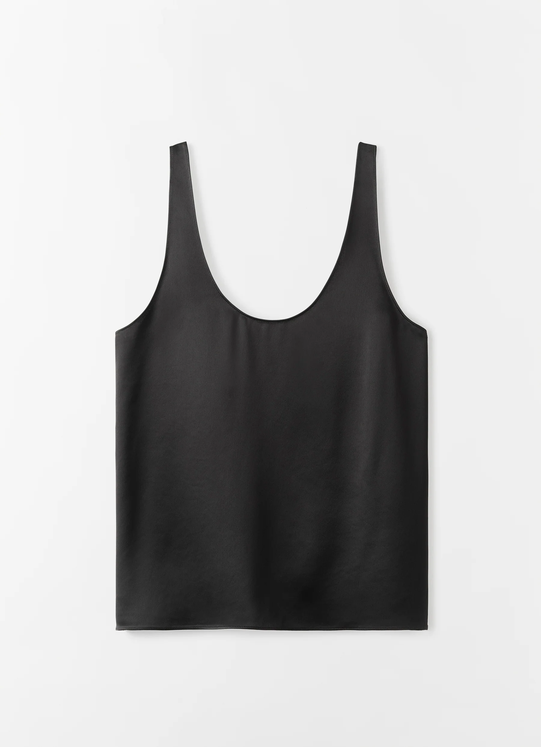 Romy Satin Top, black - Image 5