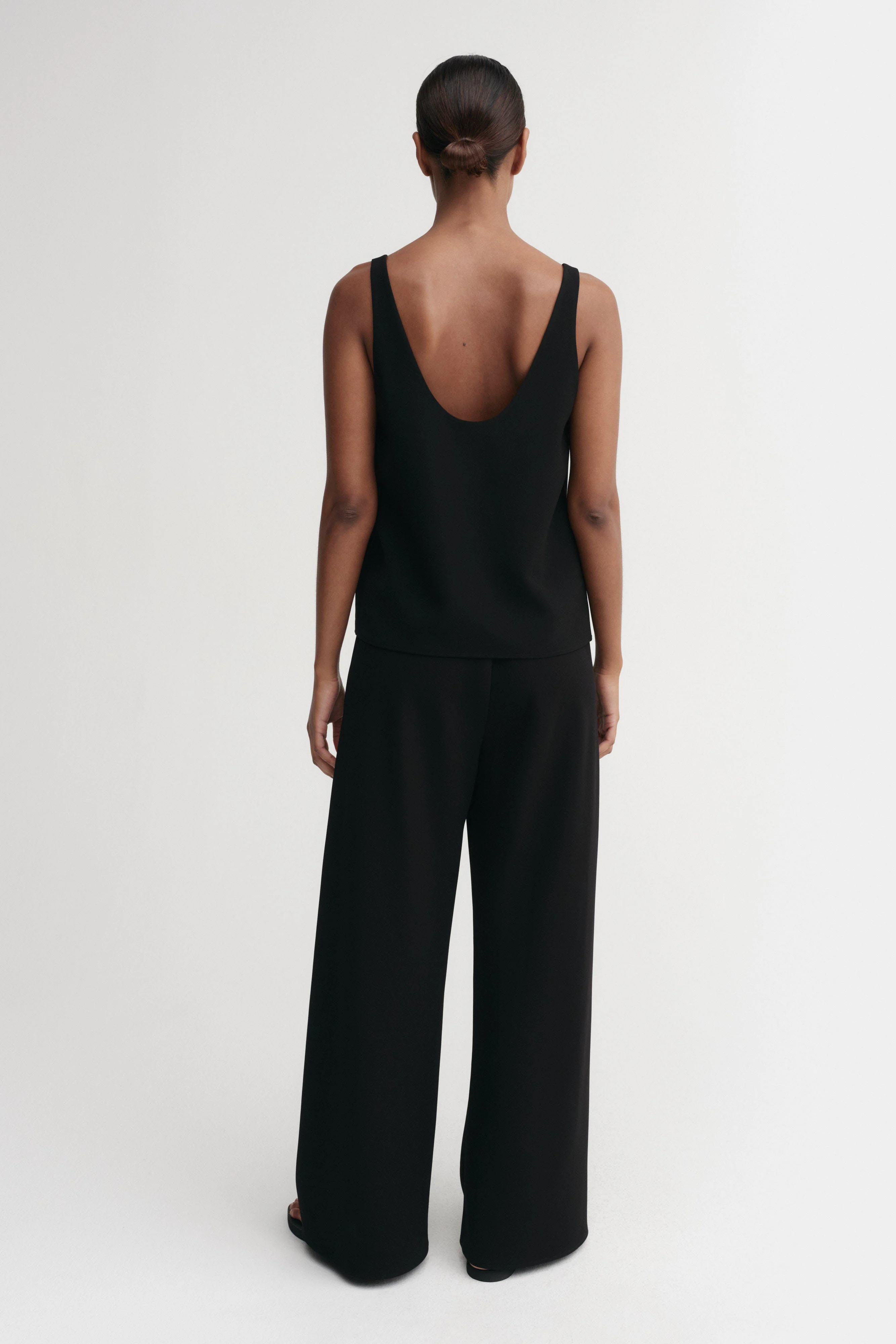 Romy Crepe Top, black - Image 3