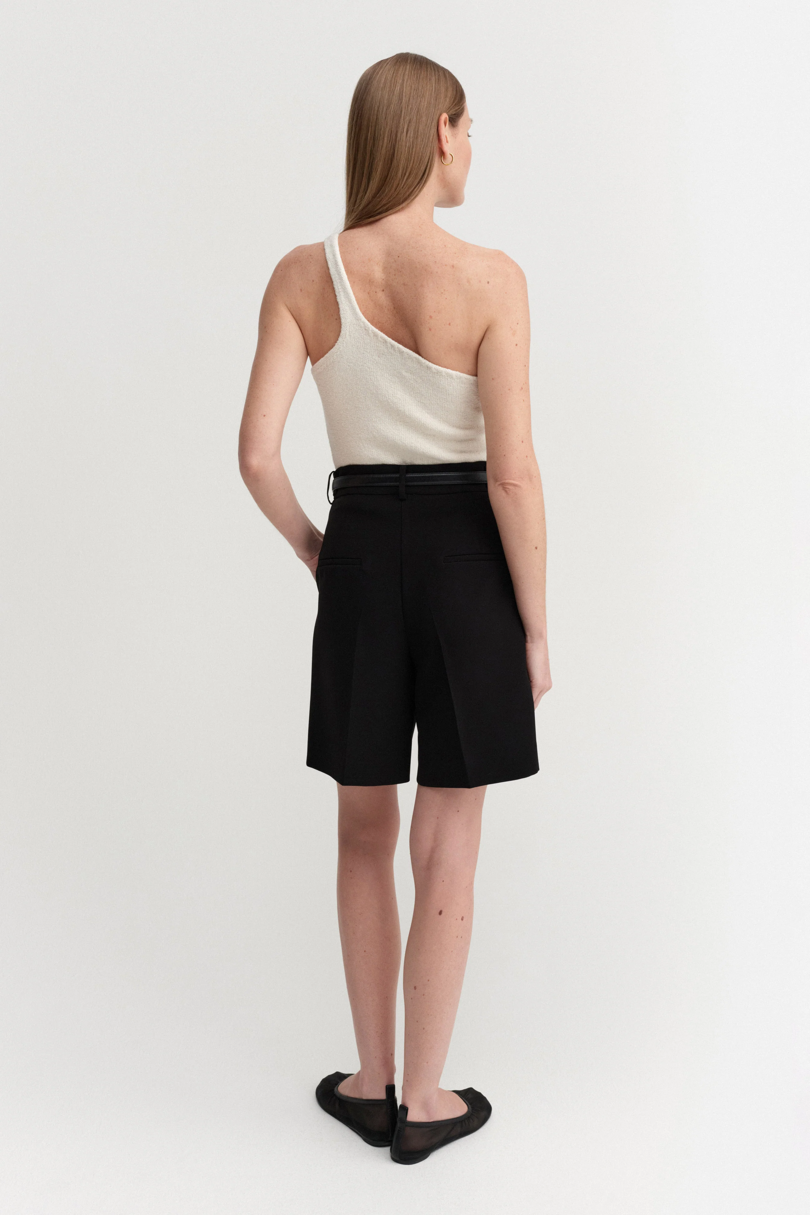 Una One-Shoulder Top, shell - Image 3