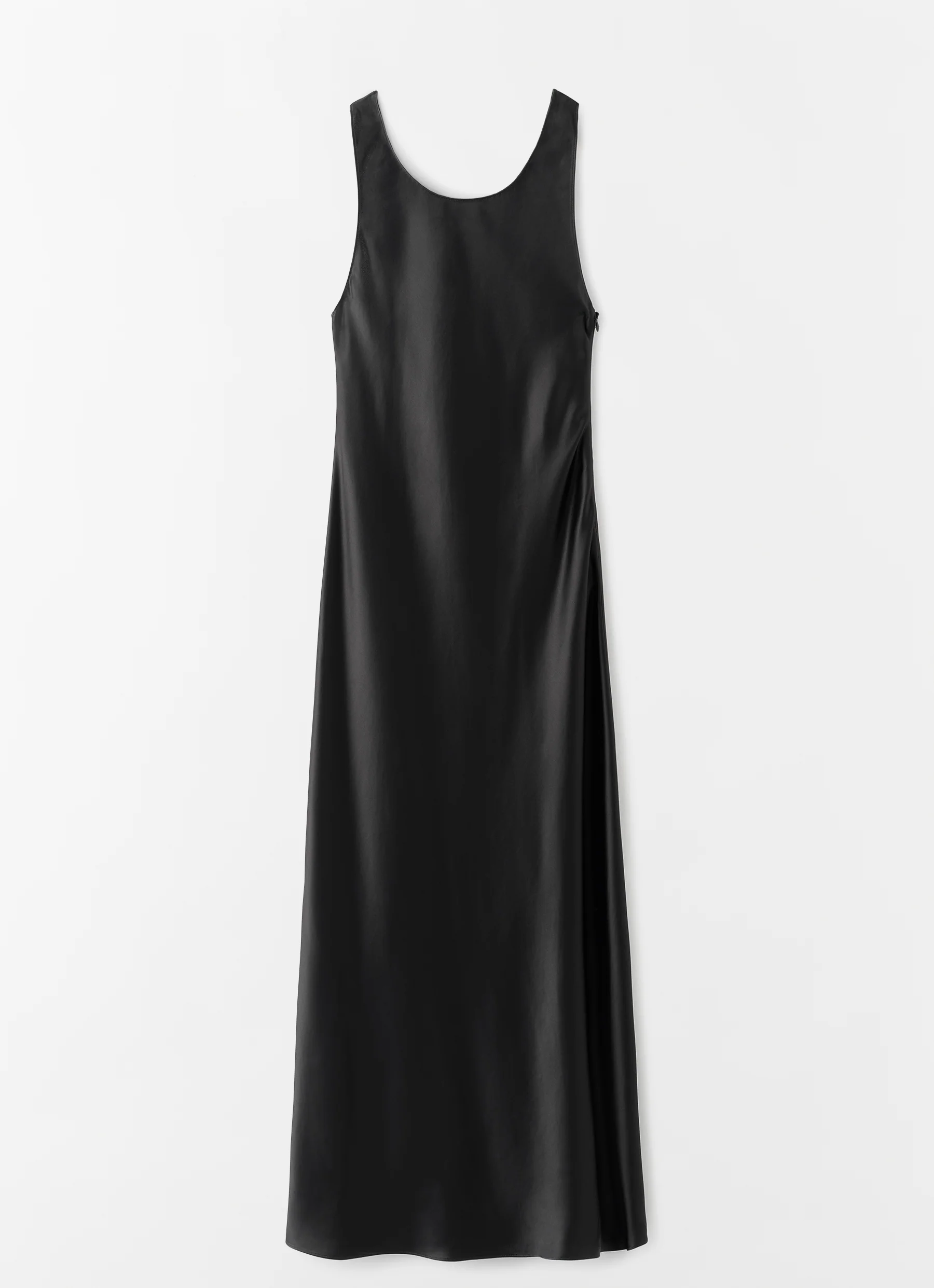 Zila Satin Dress, black - Image 5